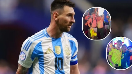Video: un argentino intercambió su camiseta con un colombiano y terminó perdiendo la ‘10′ de Messi