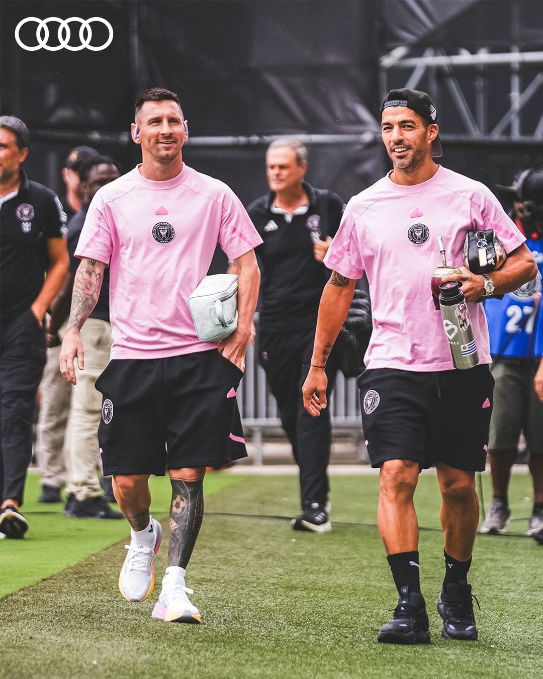 Lionel Messi y Luis Suárez serán titulares ante Philadelphia Union (@InterMiamiCF)