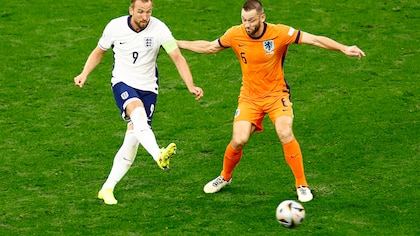 Países Bajos e Inglaterra empatan en la semifinal de la Eurocopa
