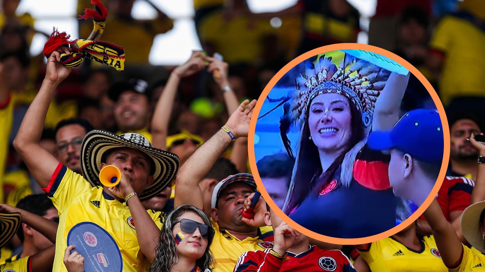 Hinchas de Colombia