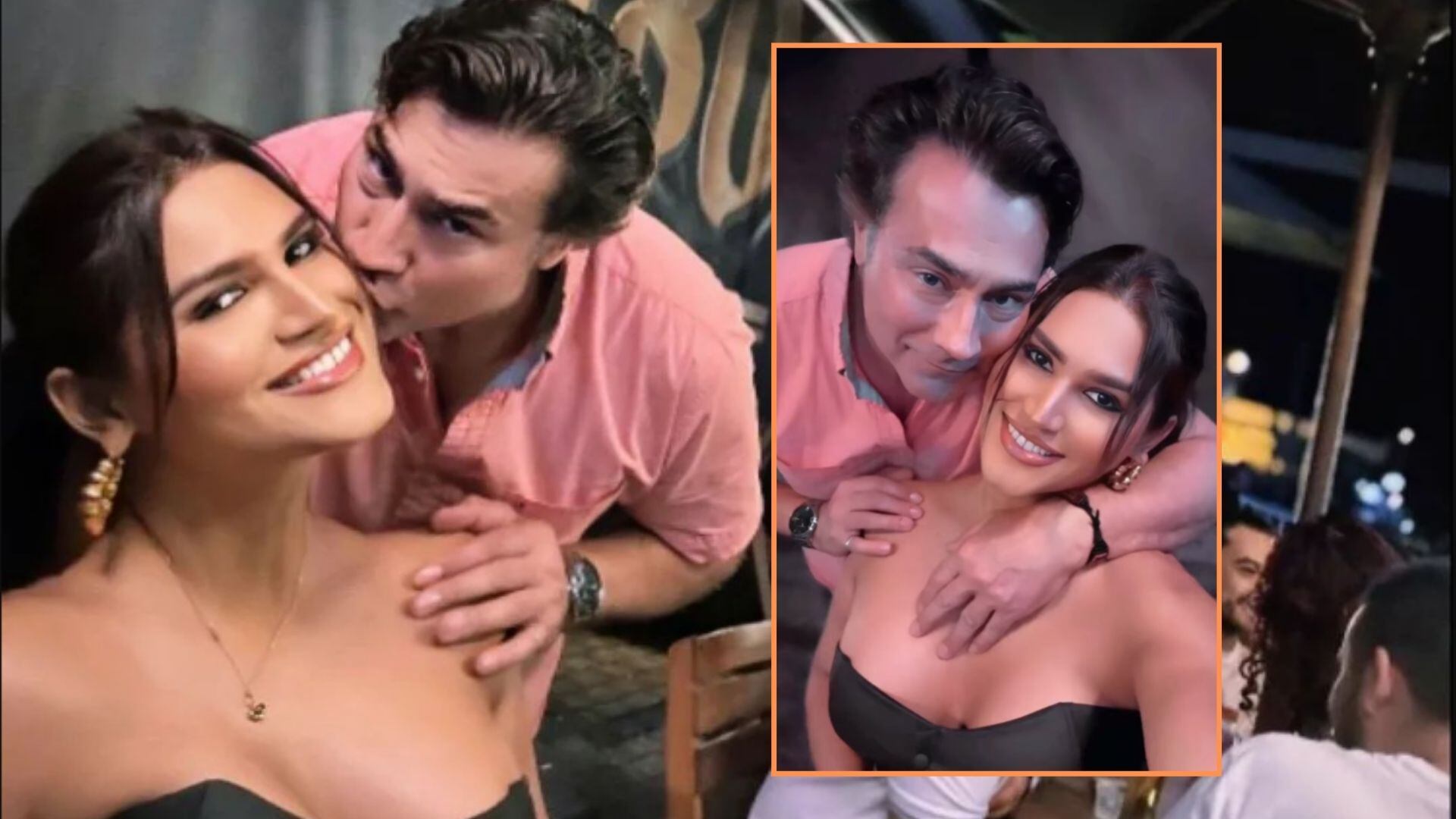 Mauro Urquijo y Gabriela Isler en un montaje de Infobae Colombia