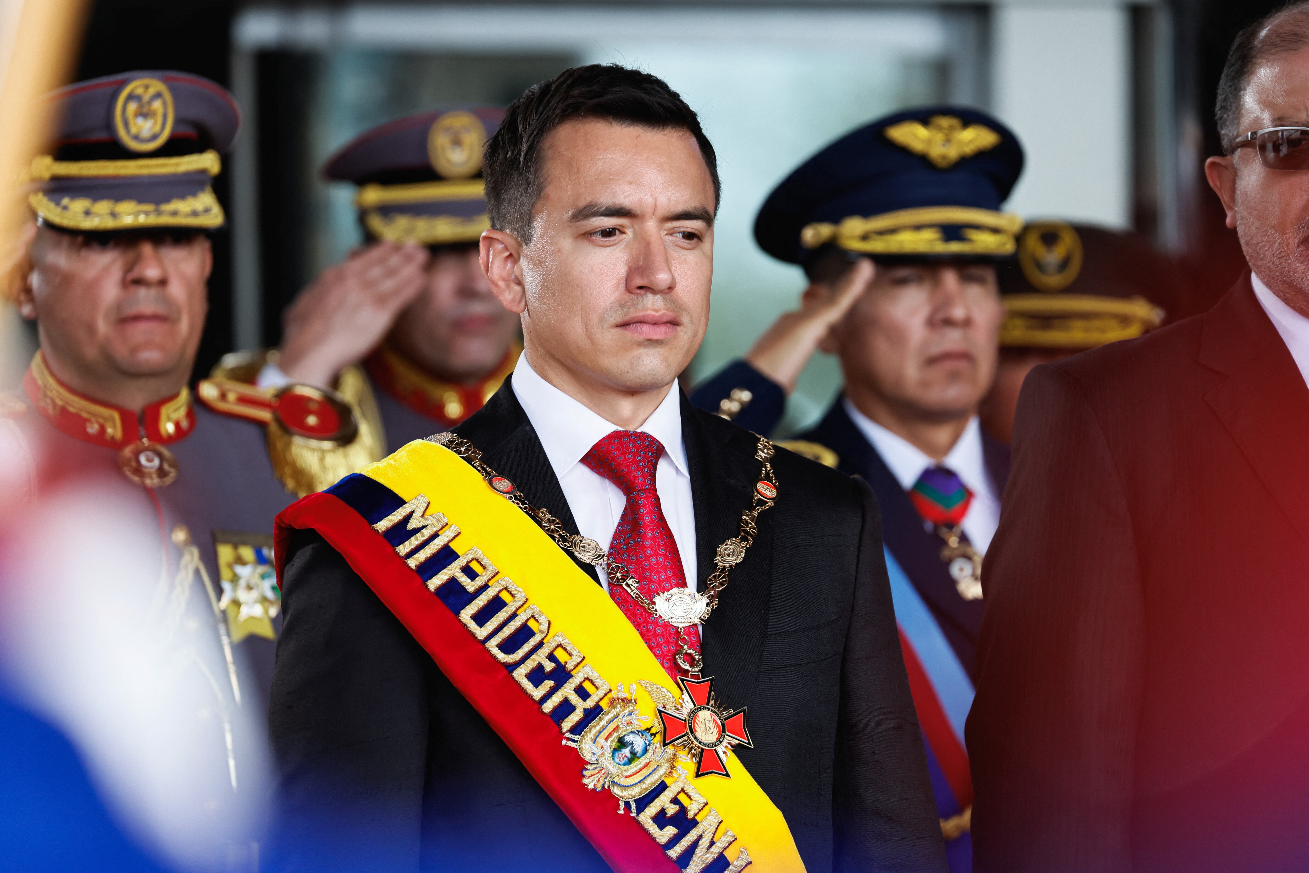 El presidente de Ecuador, Daniel Noboa (REUTERS/ARCHIVO)
