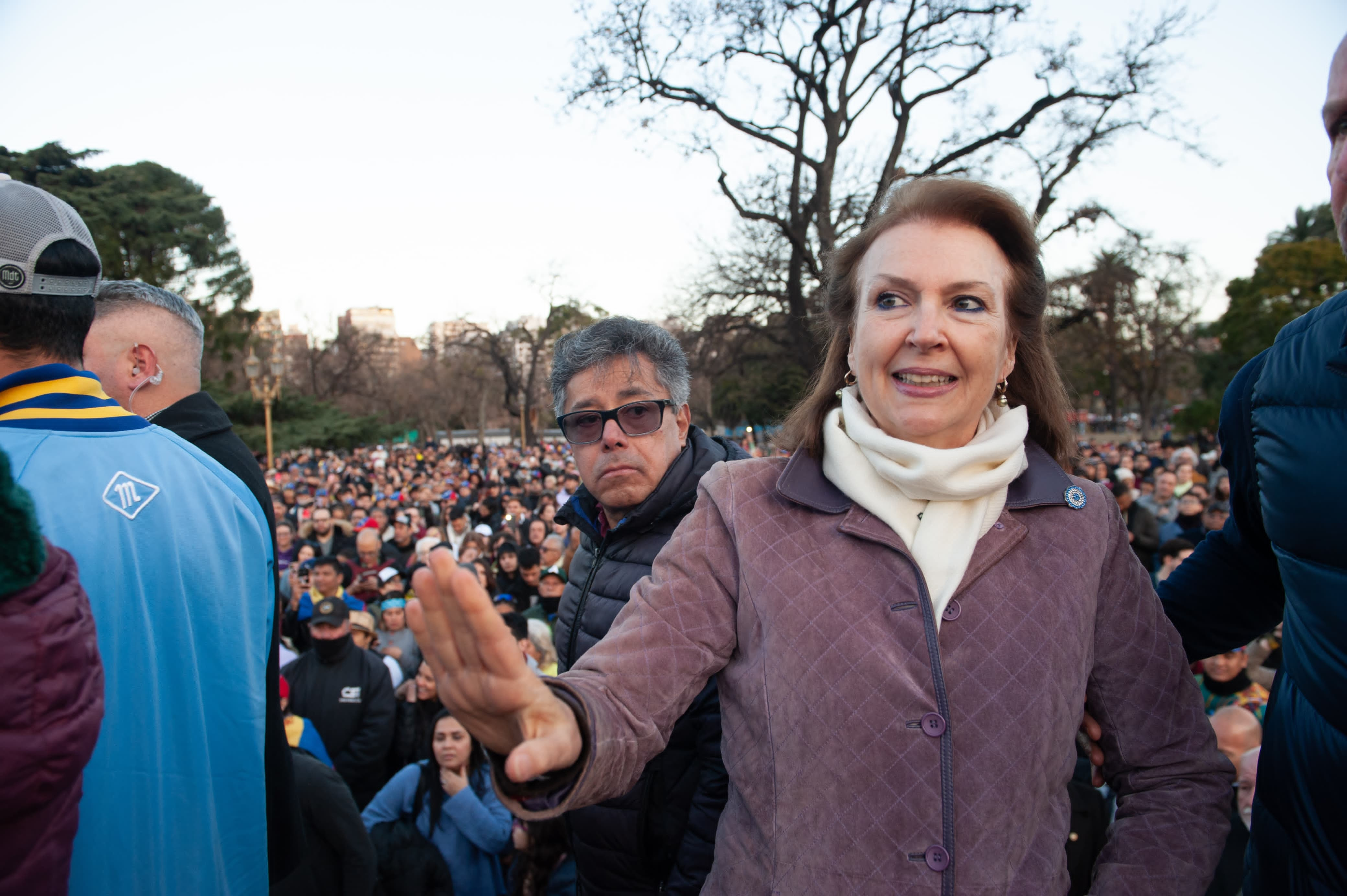 Patricia Bullrich y Diana Mondino - Embajada Venezolana en Argentina