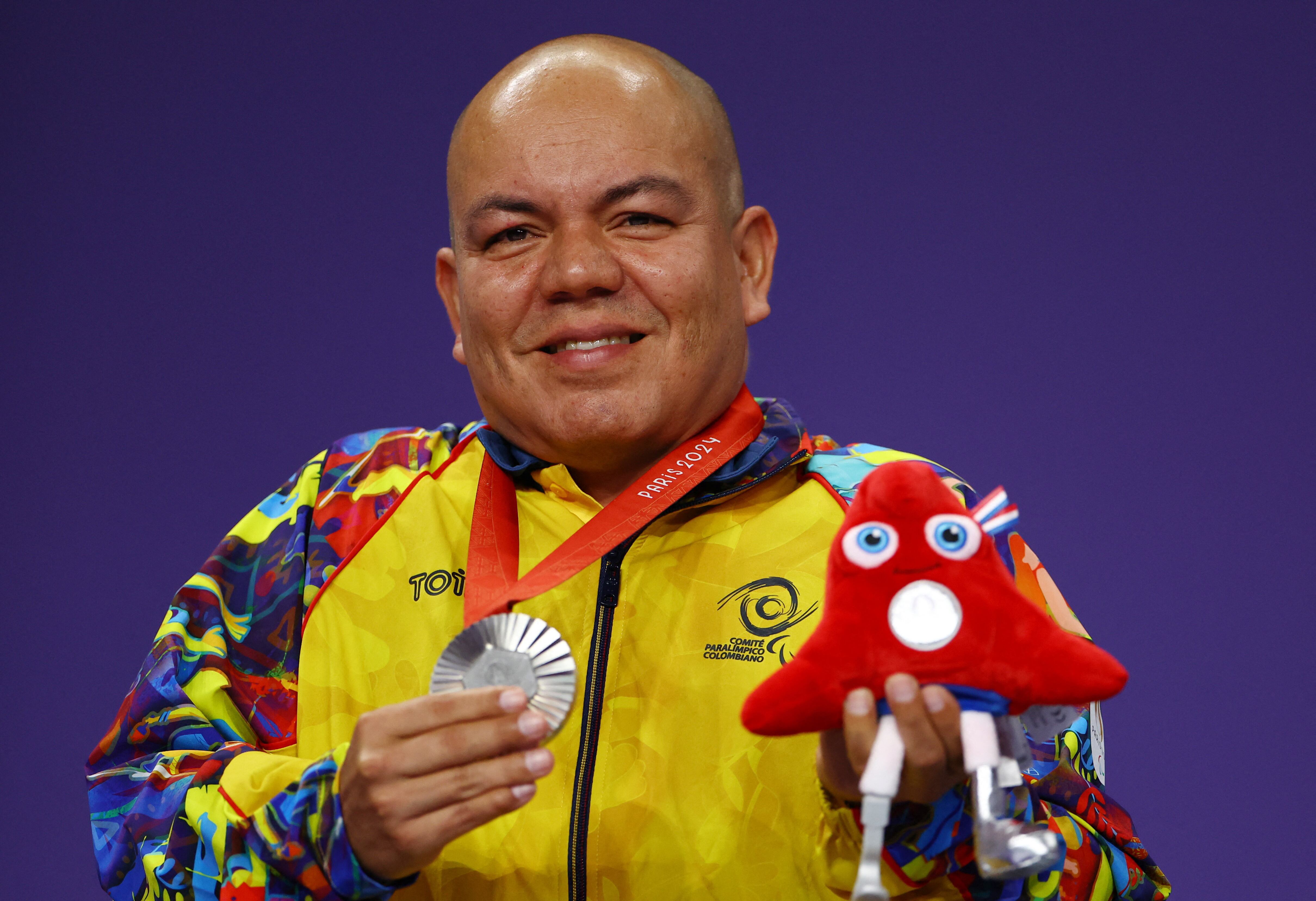 Esta es la primera medalla de plata para Colombia en el deporte Boccia en unos Juegos Paralímpicos - crédito REUTERS/Eng Chin An