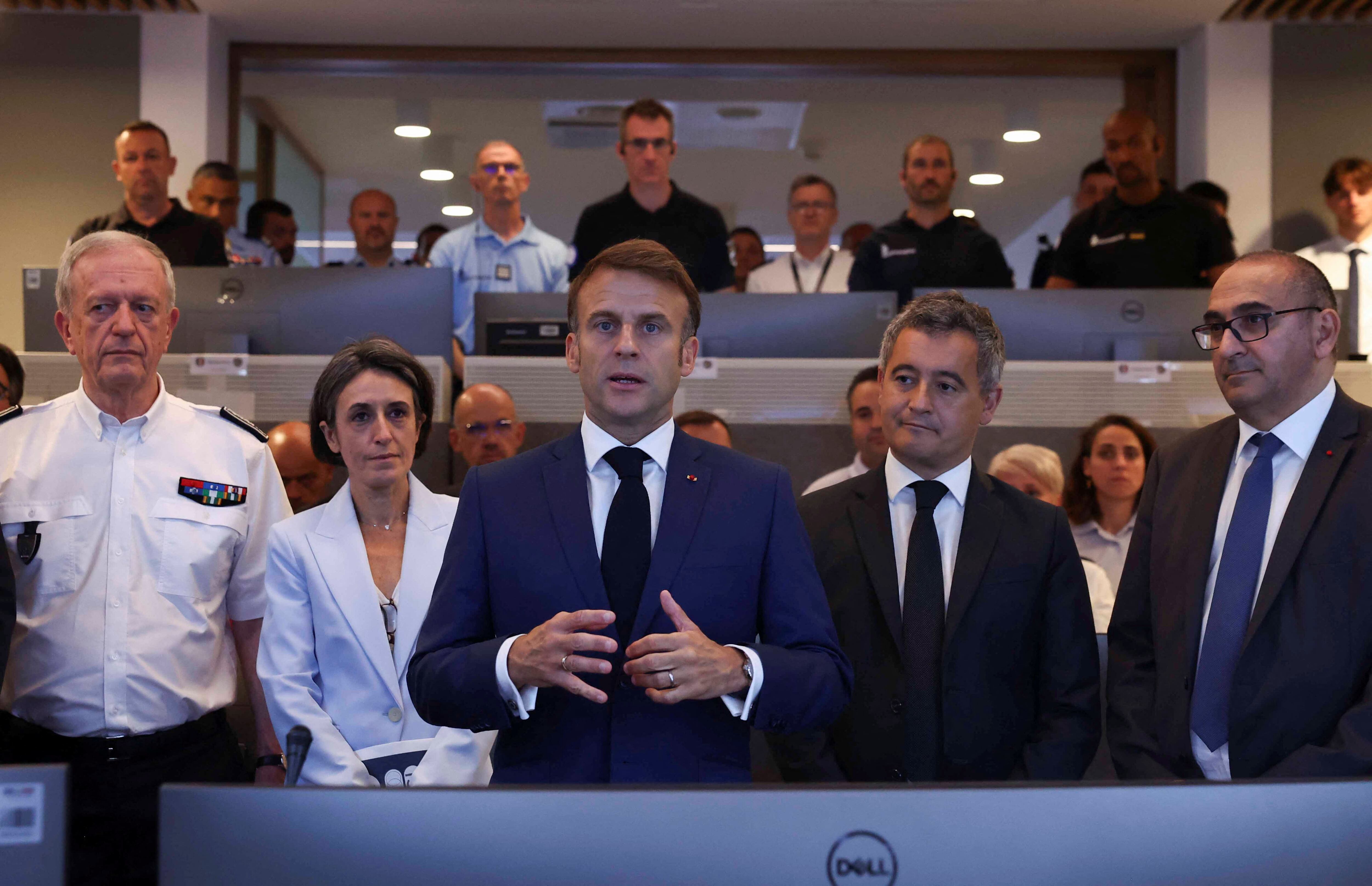 Macron dijo que la ceremonia de inauguración de los JJOO en París fue una “proeza en términos de seguridad”