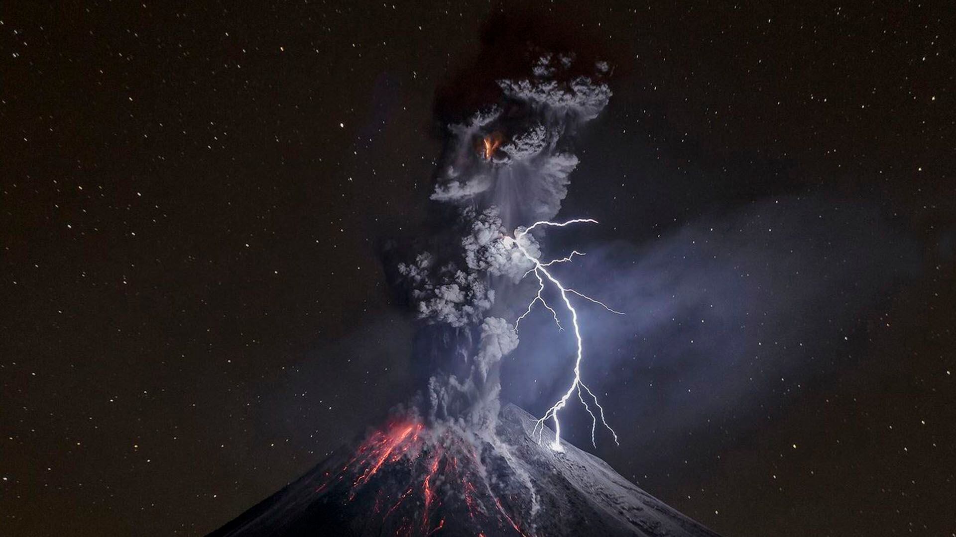 El Volcán de Colima también es conocido como el Volcán de Fuego.(Cuartoscuro)