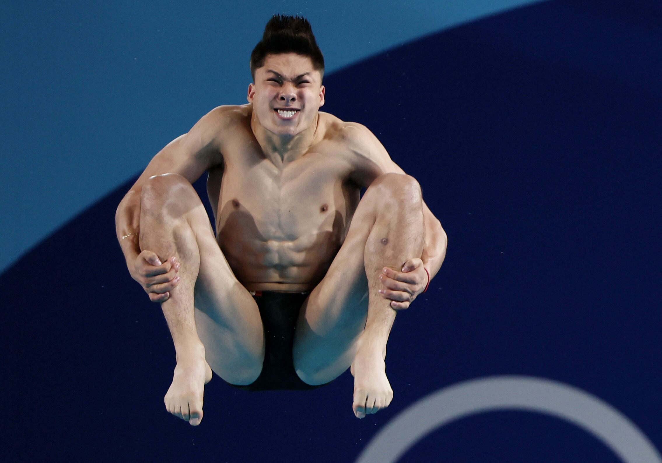 Osmar Olvera Ibarra se acerca a la semifinal (REUTERS/Leah Millis)