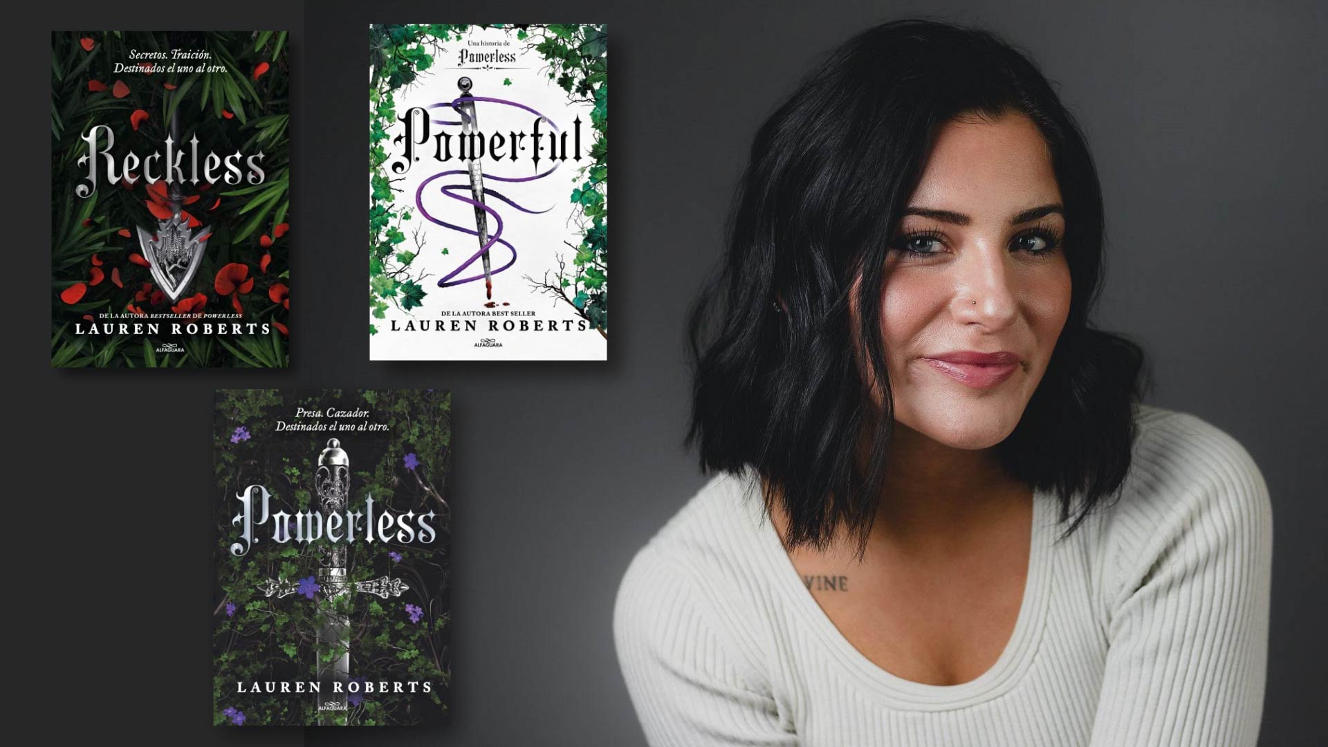 Empezó en TikTok, escribió “Powerless” y llegó a la cima de los bestsellers: cómo lo hizo Lauren Roberts