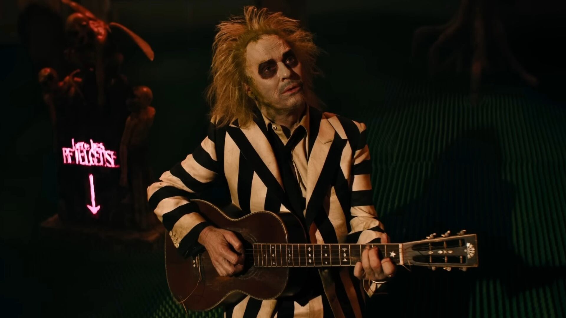 Captura del tráiler oficial de Beetlejuice Beetlejuice