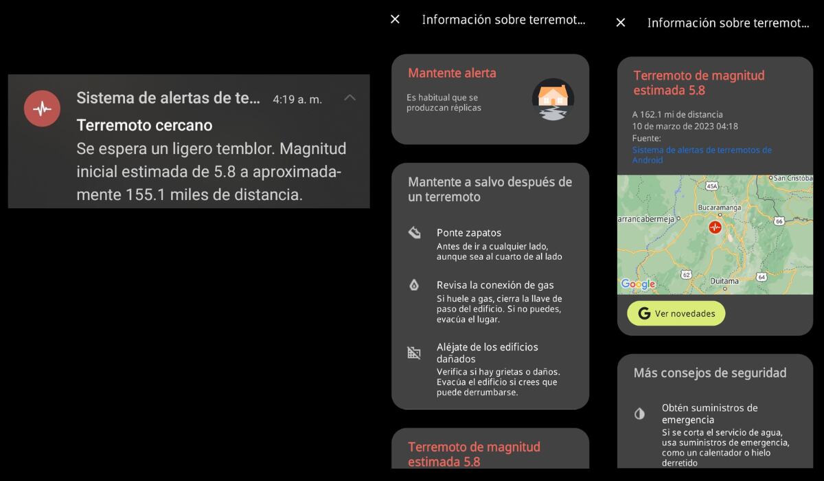 Con notificaciones, los usuarios pueden estar alertas de un sismo segundos antes de que suceda.