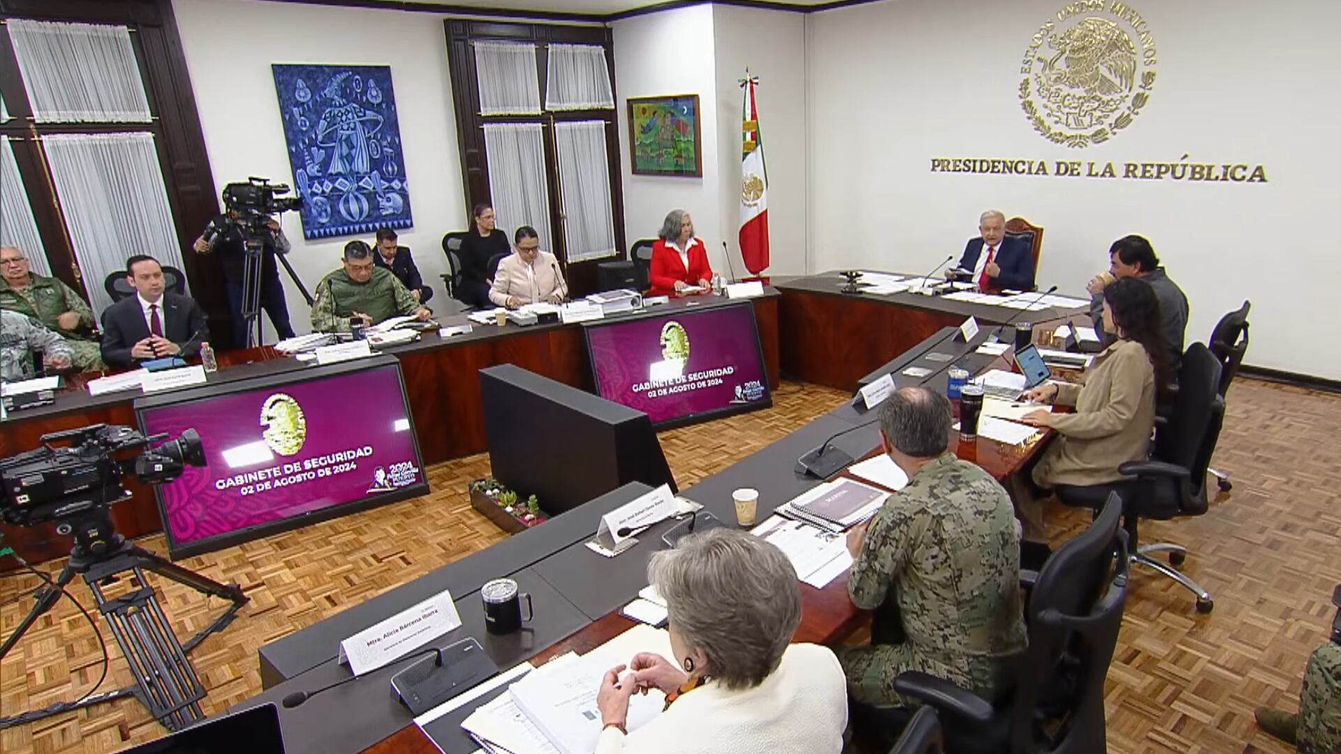 AMLO Gabinete de seguridad