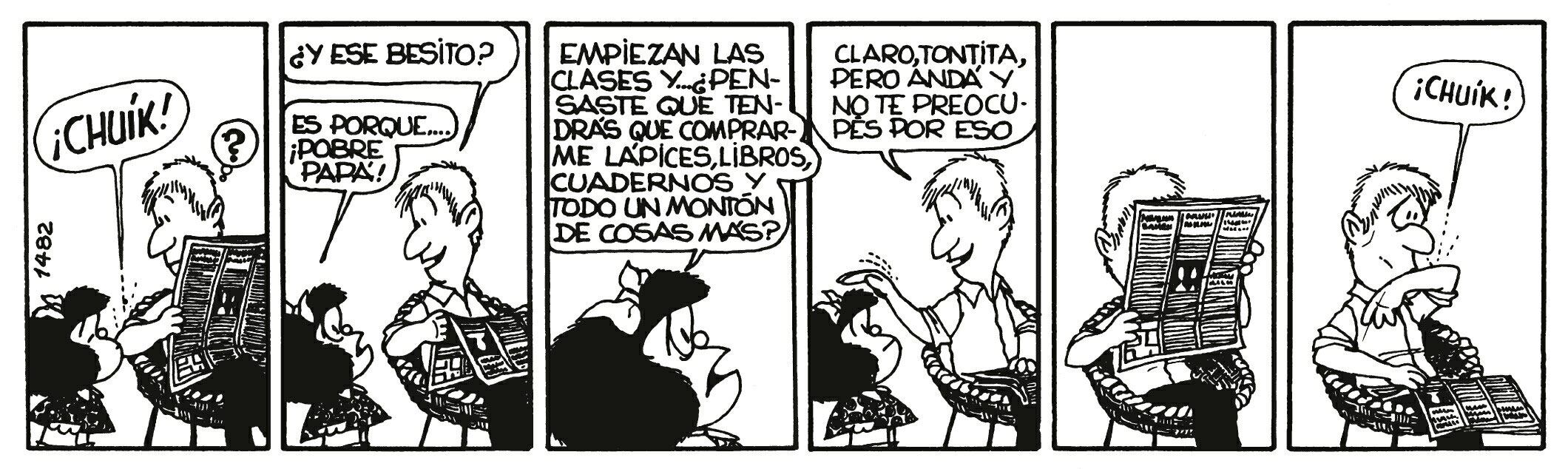 Mafalda y su papá