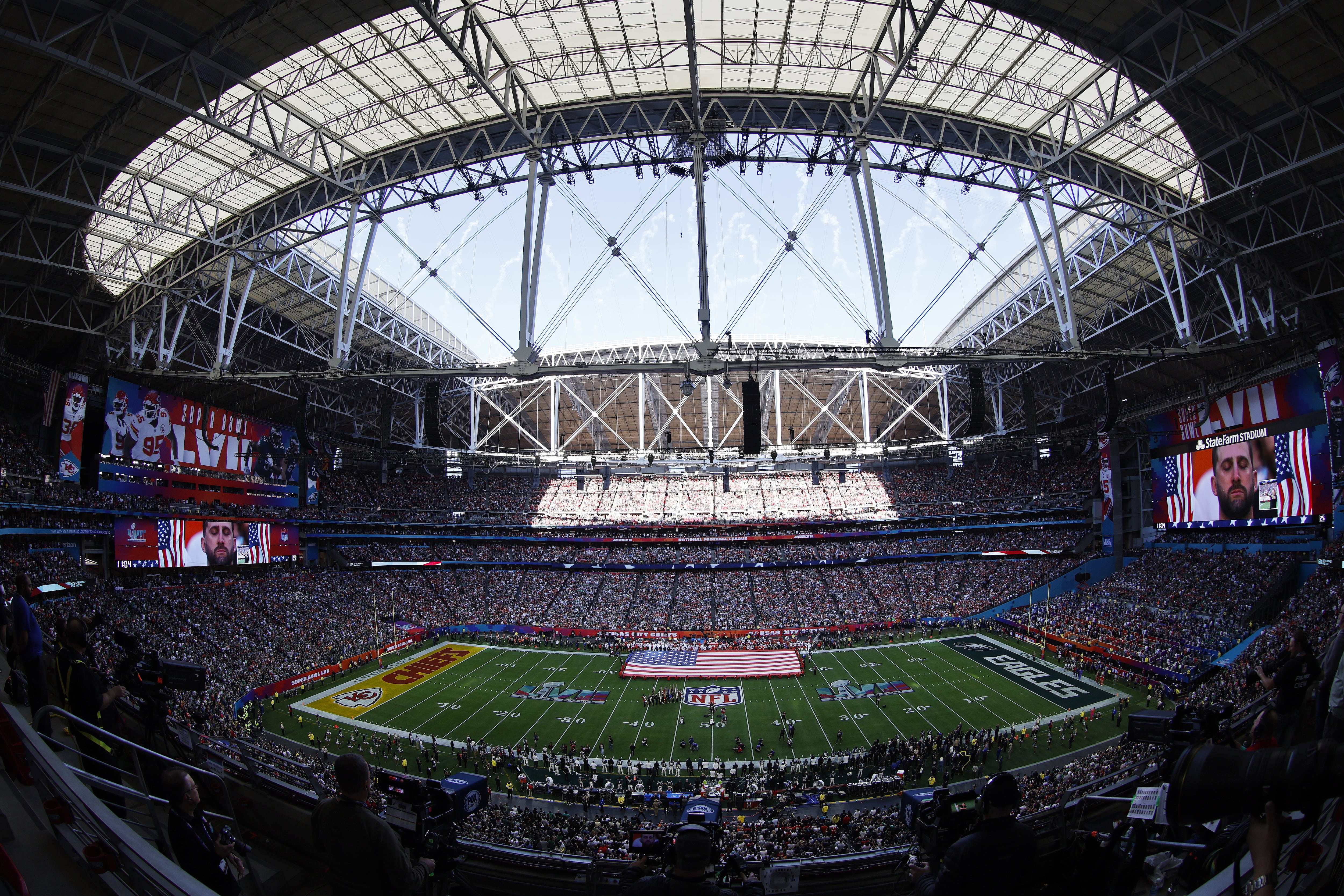 State Farm Stadium, tiene lugar para más de 63 mil aficionados