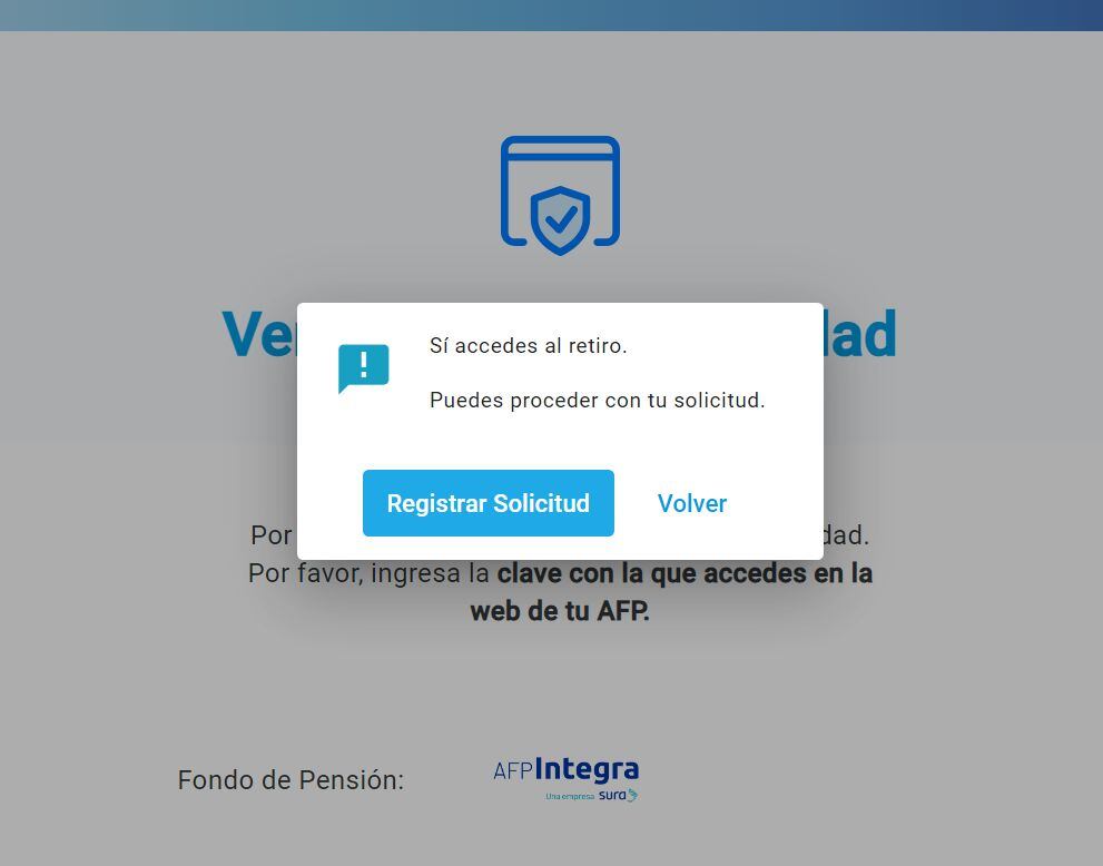 Paso a paso para ingresar tu solicitud de retiro de los fondos de tu AFP