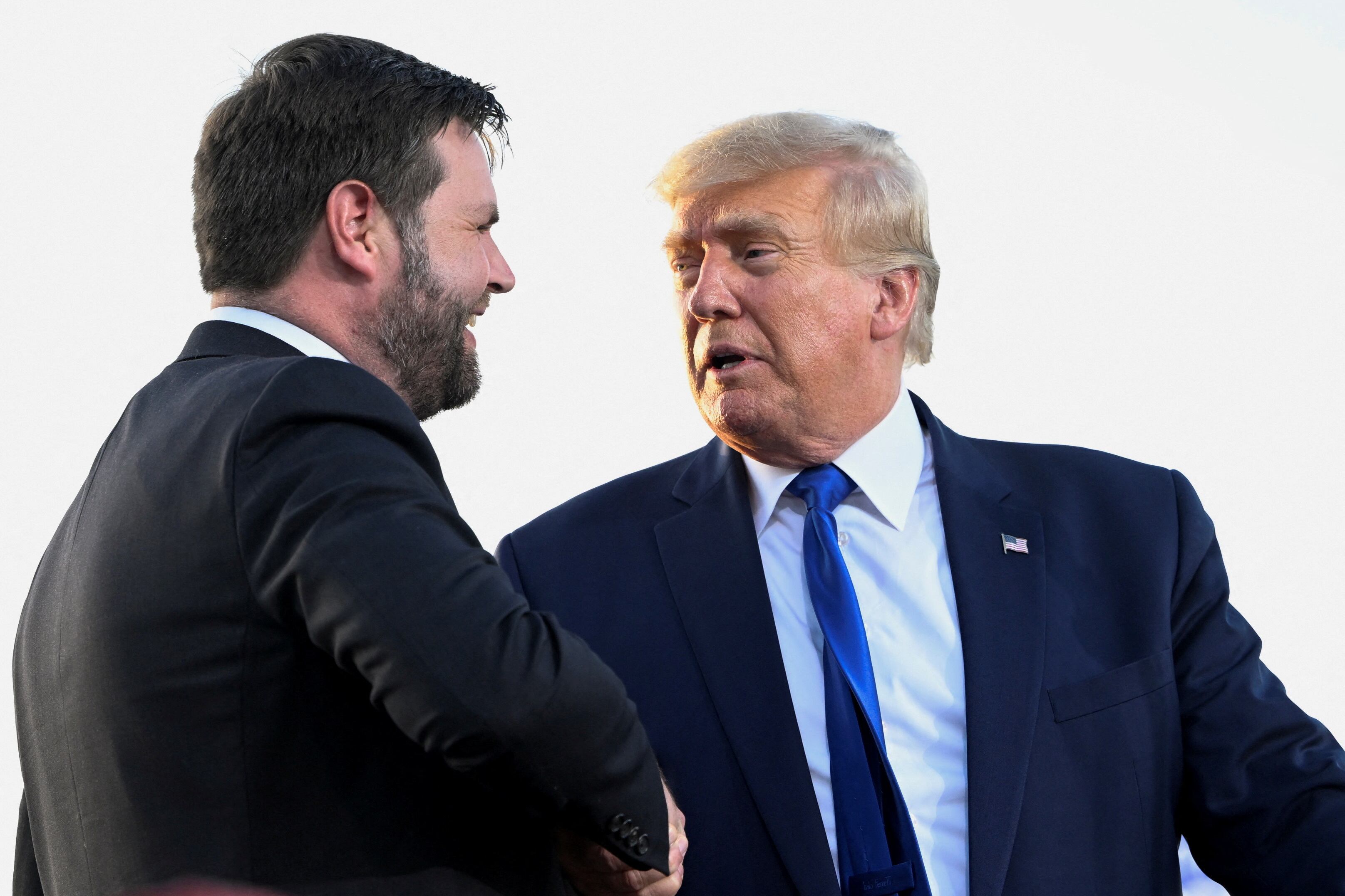 JD Vance recibió el apoyo de Trump (REUTERS/Gaelen Morse)