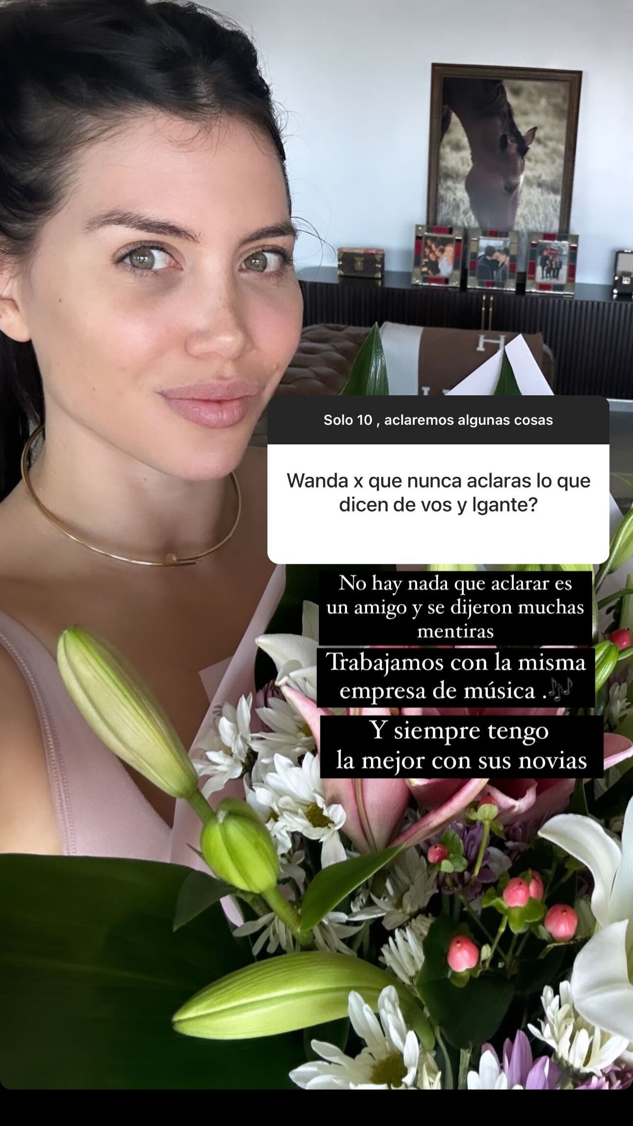 Cajita de preguntas en las historias Wanda