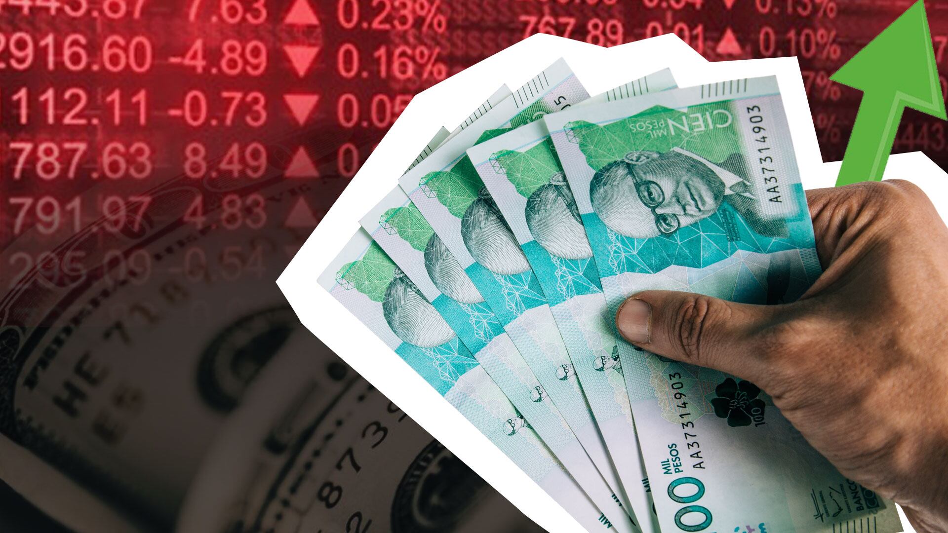 El dólar sigue mostrando una fuerte tendencia a la baja en Colombia - crédito Jesús Aviles.