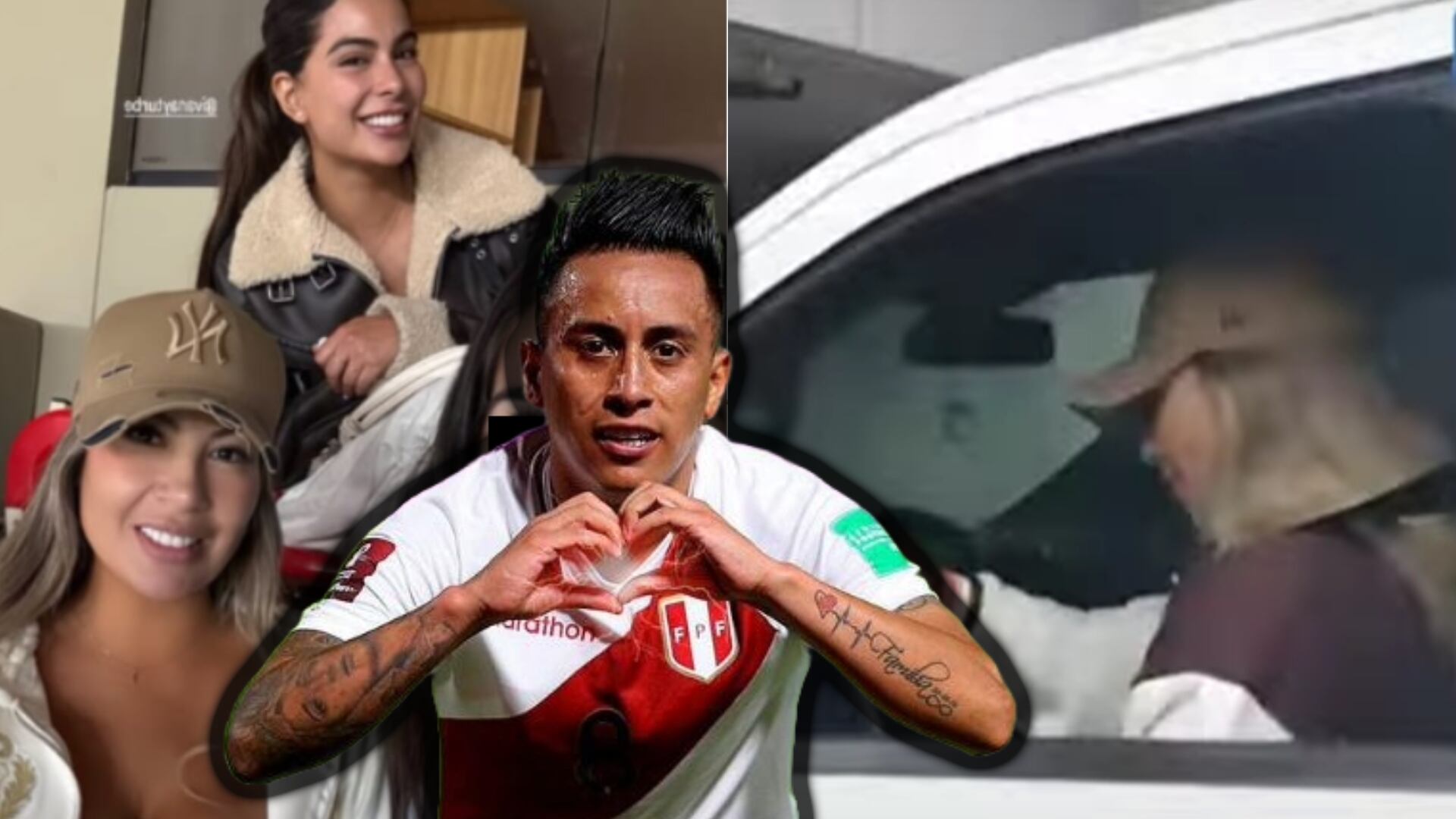 Pamela López fue al hotel donde se hospeda Christian Cueva y luego asistió al partido Perú vs Paraguay