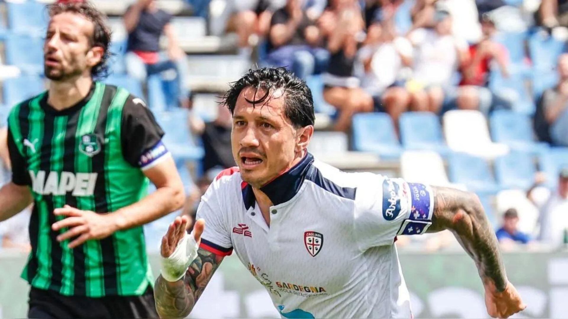 El heroico Gianluca Lapadula lo hace de nuevo. - Crédito: EFE