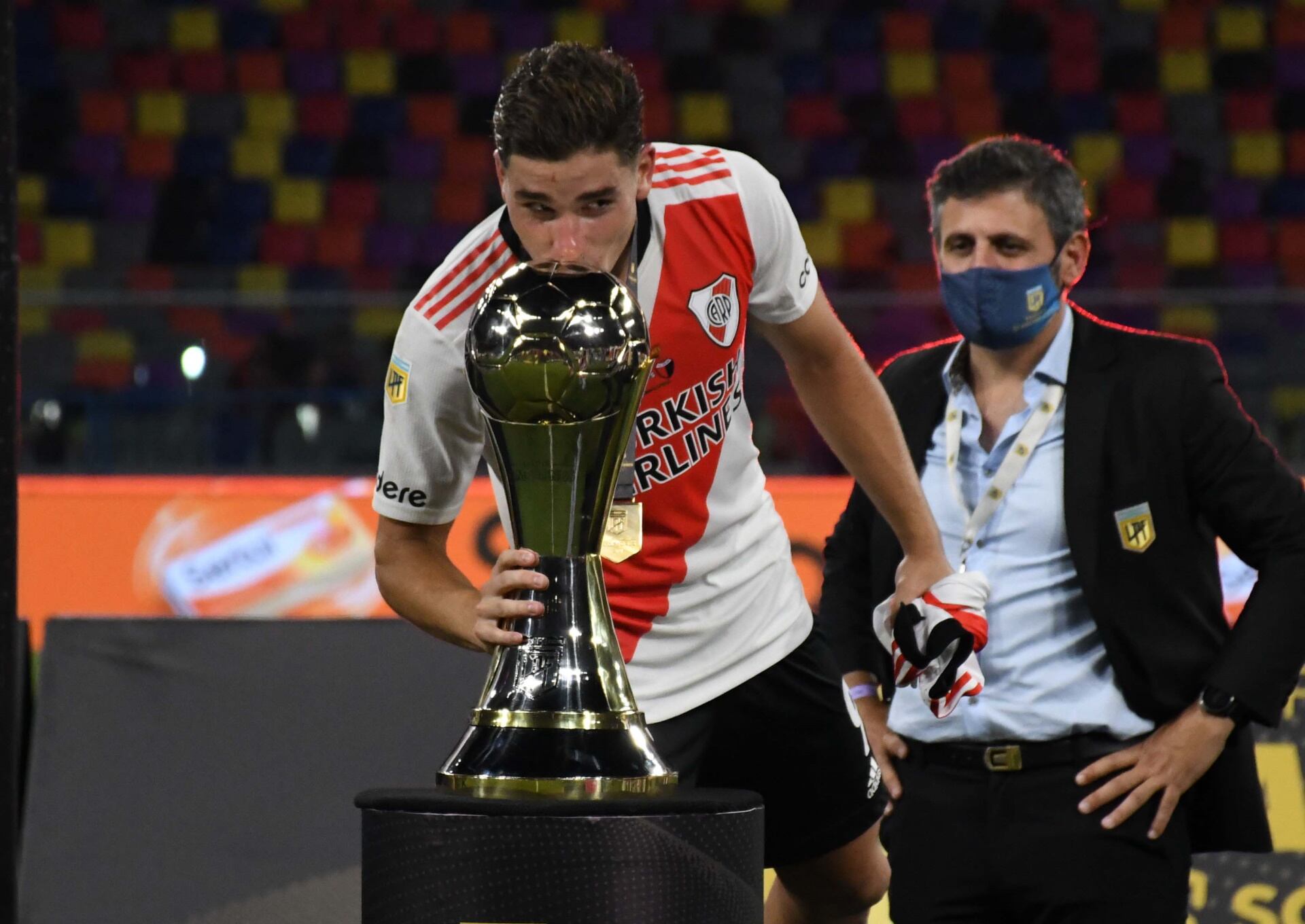 Julian Alvarez River Plate Trofeo de Campeones 2021