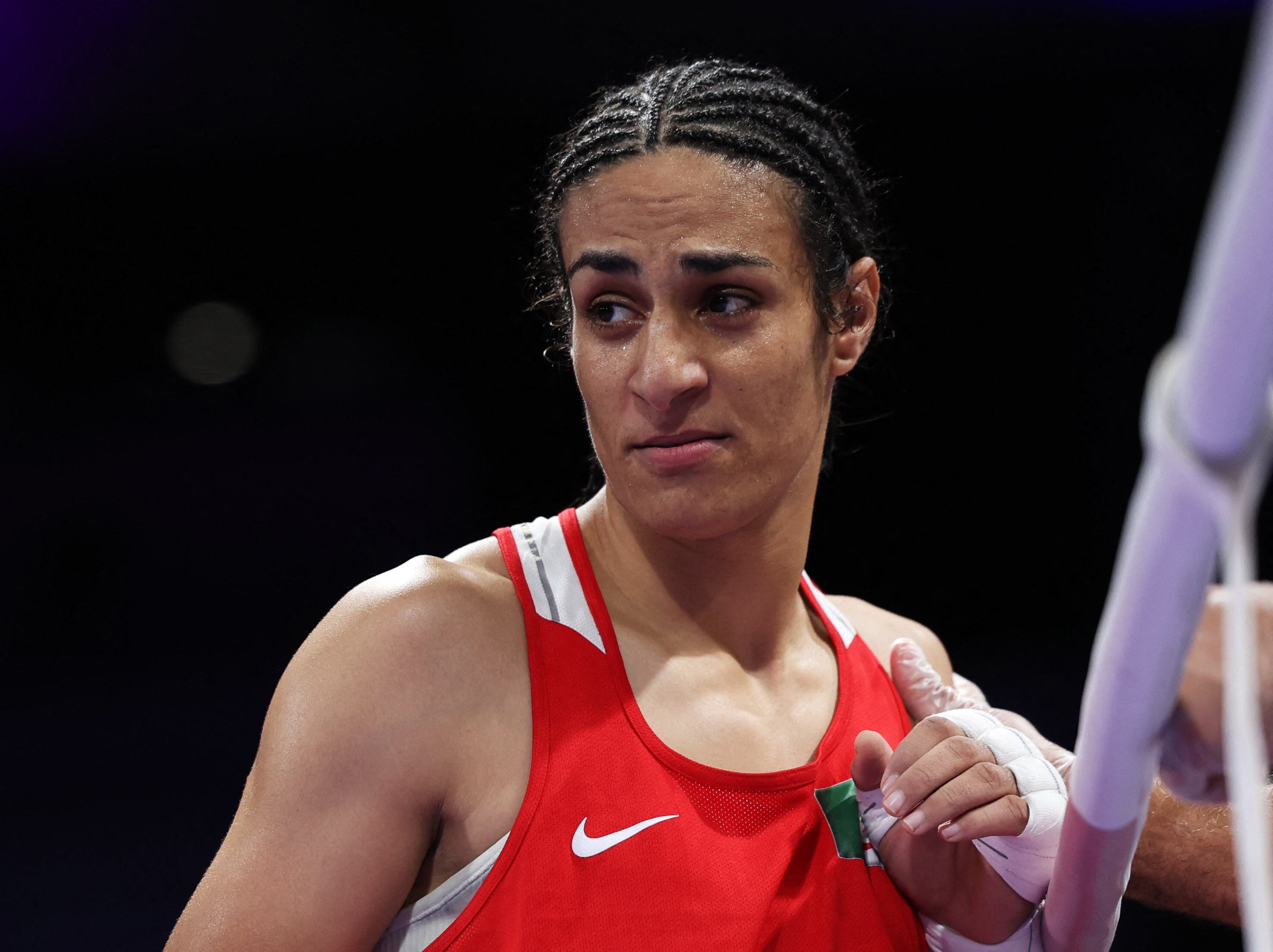 El COI autorizó la competencia de la boxeadora  Imane Khelif en los Juegos Olímpicos de París siguiendo sus propias regulaciones médicas (REUTERS/Isabel Infantes)