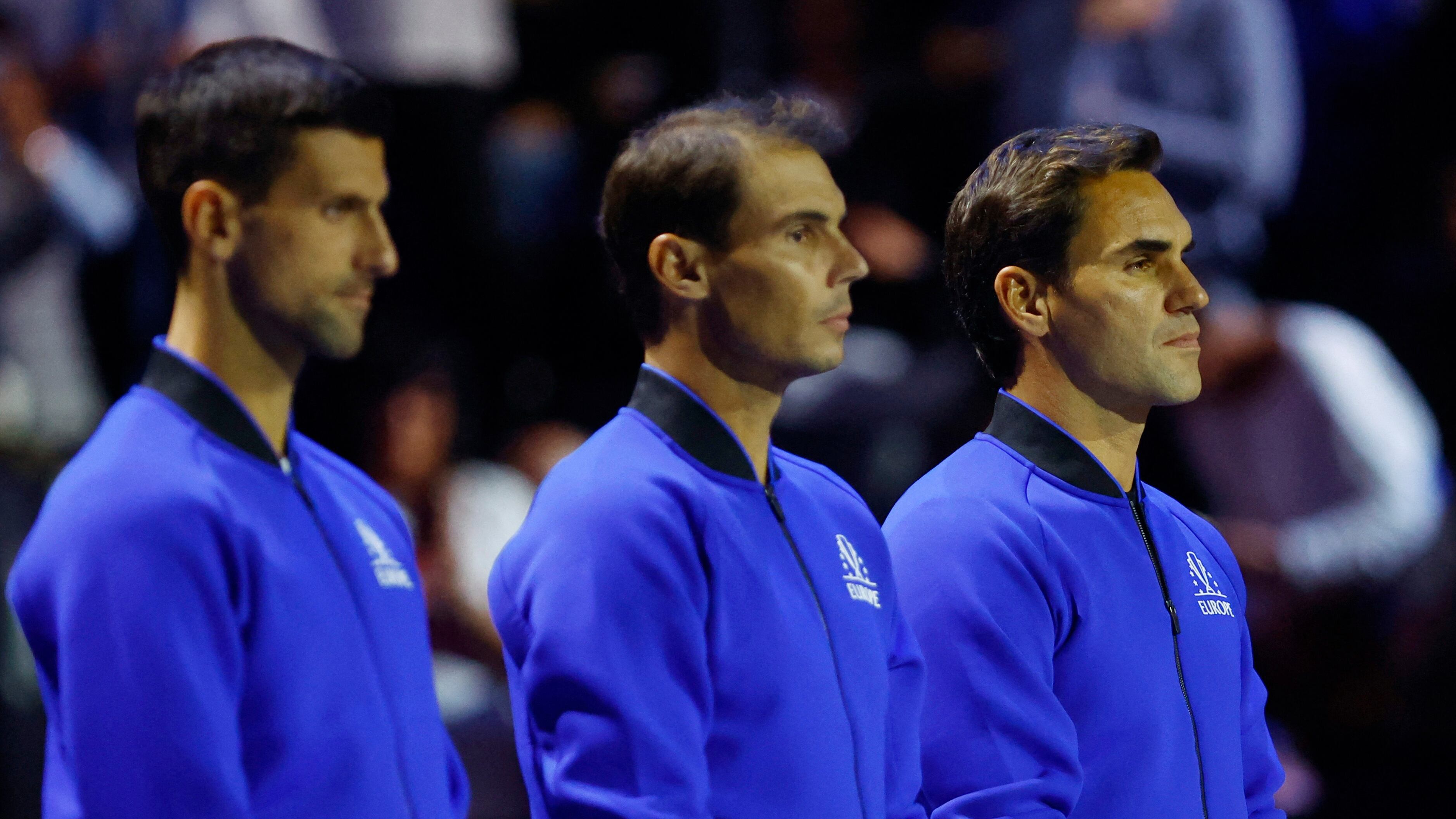 Federer, Nadal y Djokovic