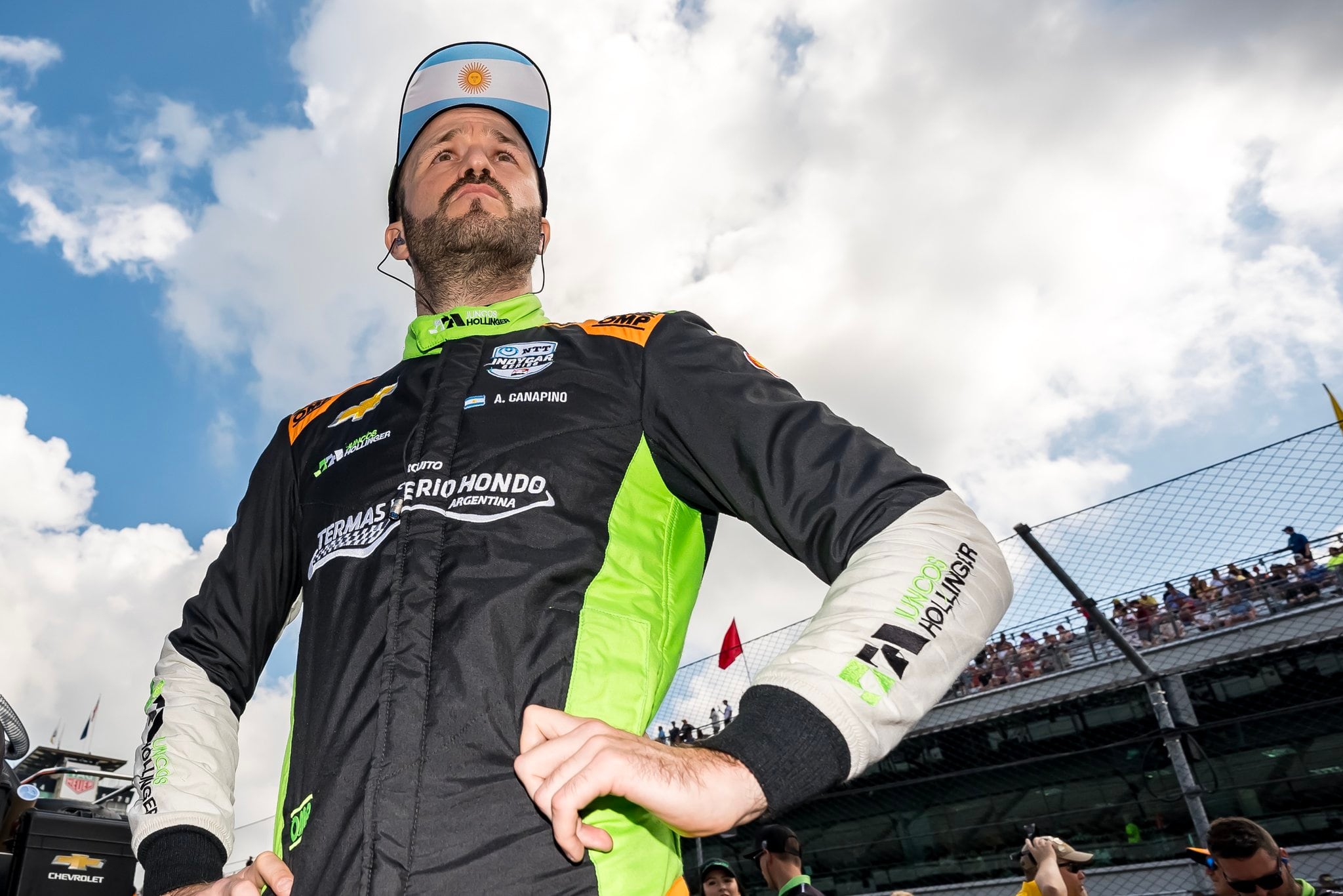 Agustín Canapino fue desvinculado del Juncos Hollinger Racing y ya no correrá en la IndyCar (Prensa Juncos Hollinger Racing)