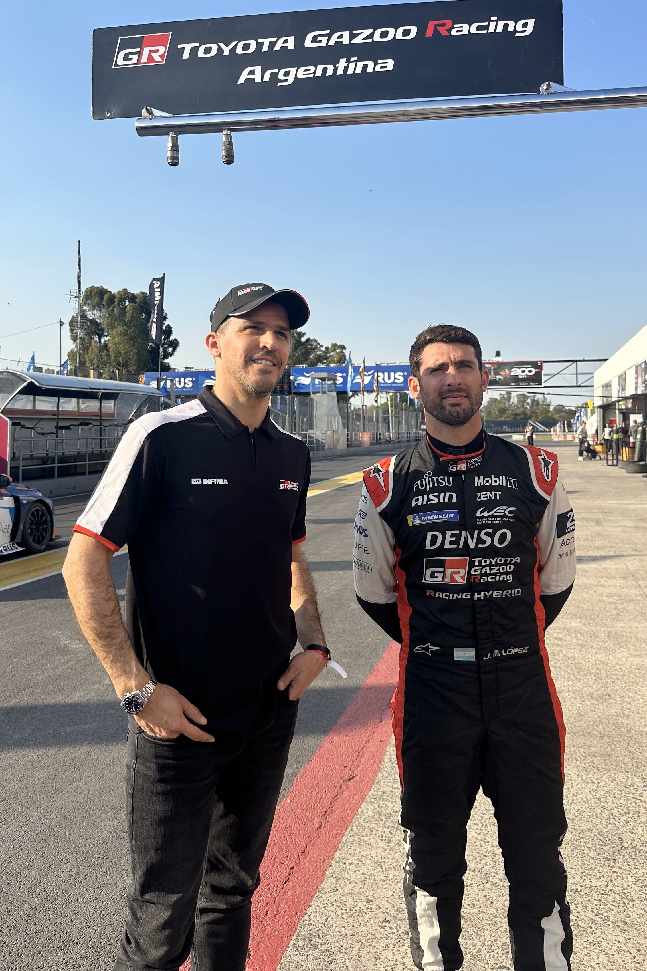 Matías Rossi vuelve a tener como invitado a José María López (Prensa Toyota Gazoo Racing Argentina)