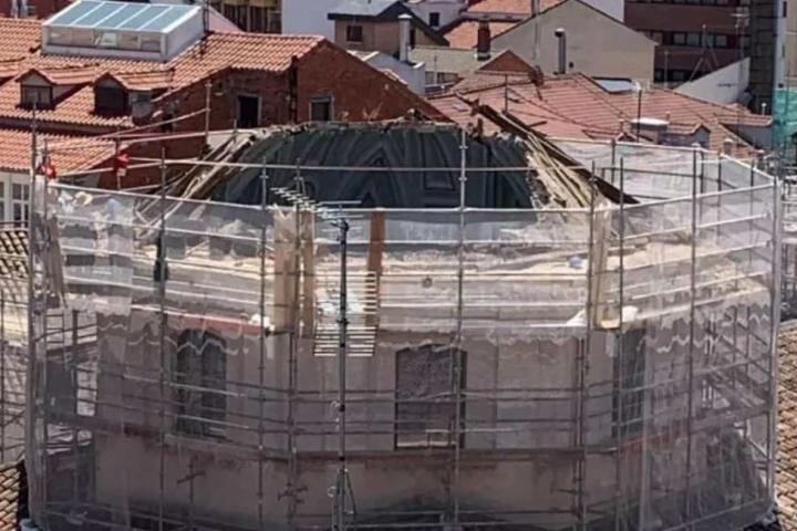 Imagen de cúpula del templo de Vera Cruz (Europa Press)