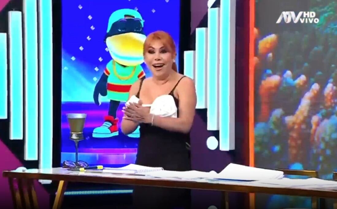 Magaly Medina despide en vivo a nuevo DJ por olvidar ponerle la pista. (Captura: Magaly TV La Firme)