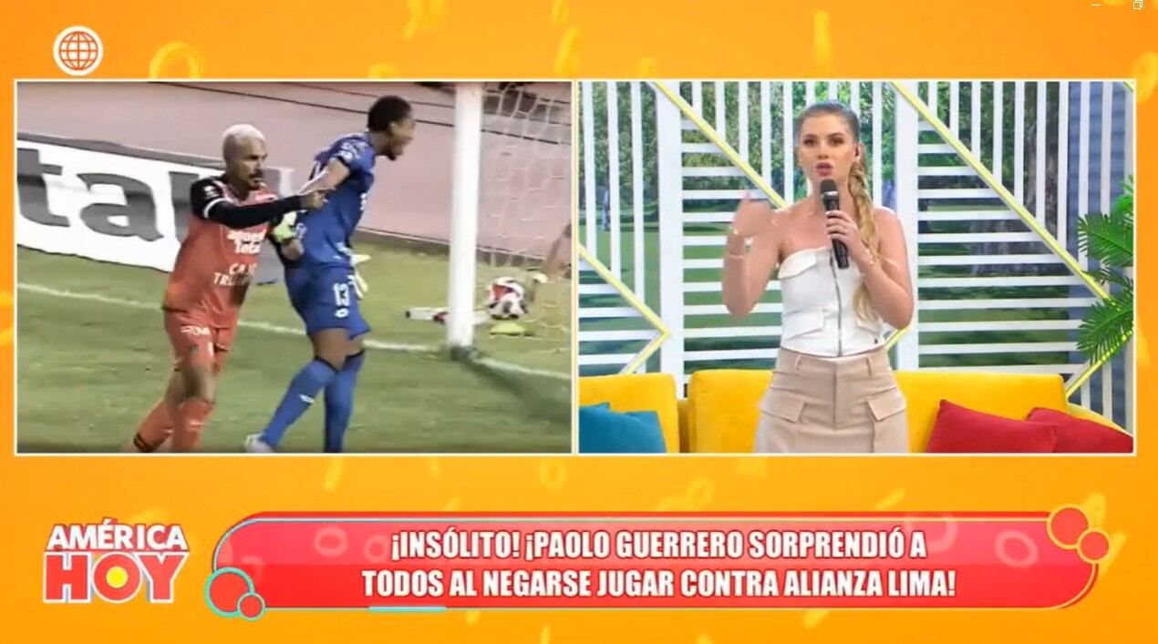 Brunella Horna sobre el futuro de Paolo Guerrero en la UCV: “Si quieres irte a Alianza Lima, paga tu penalidad”