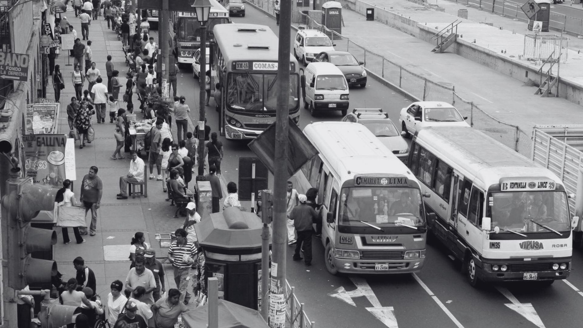 Gremios analizan un nuevo paro de transporte urbano. (Foto: Andina)