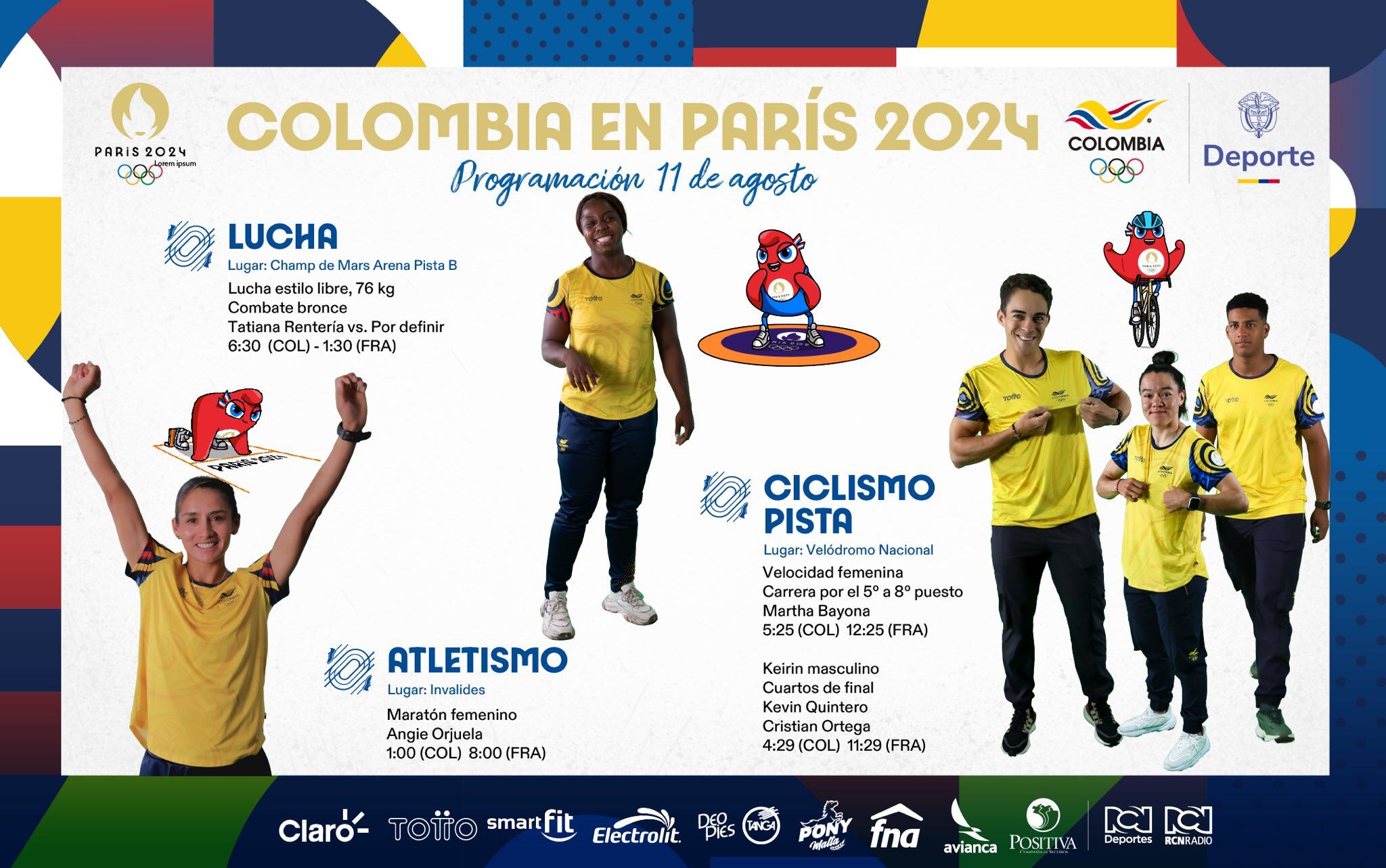 Colombia en los Juegos Olímpicos París 2024