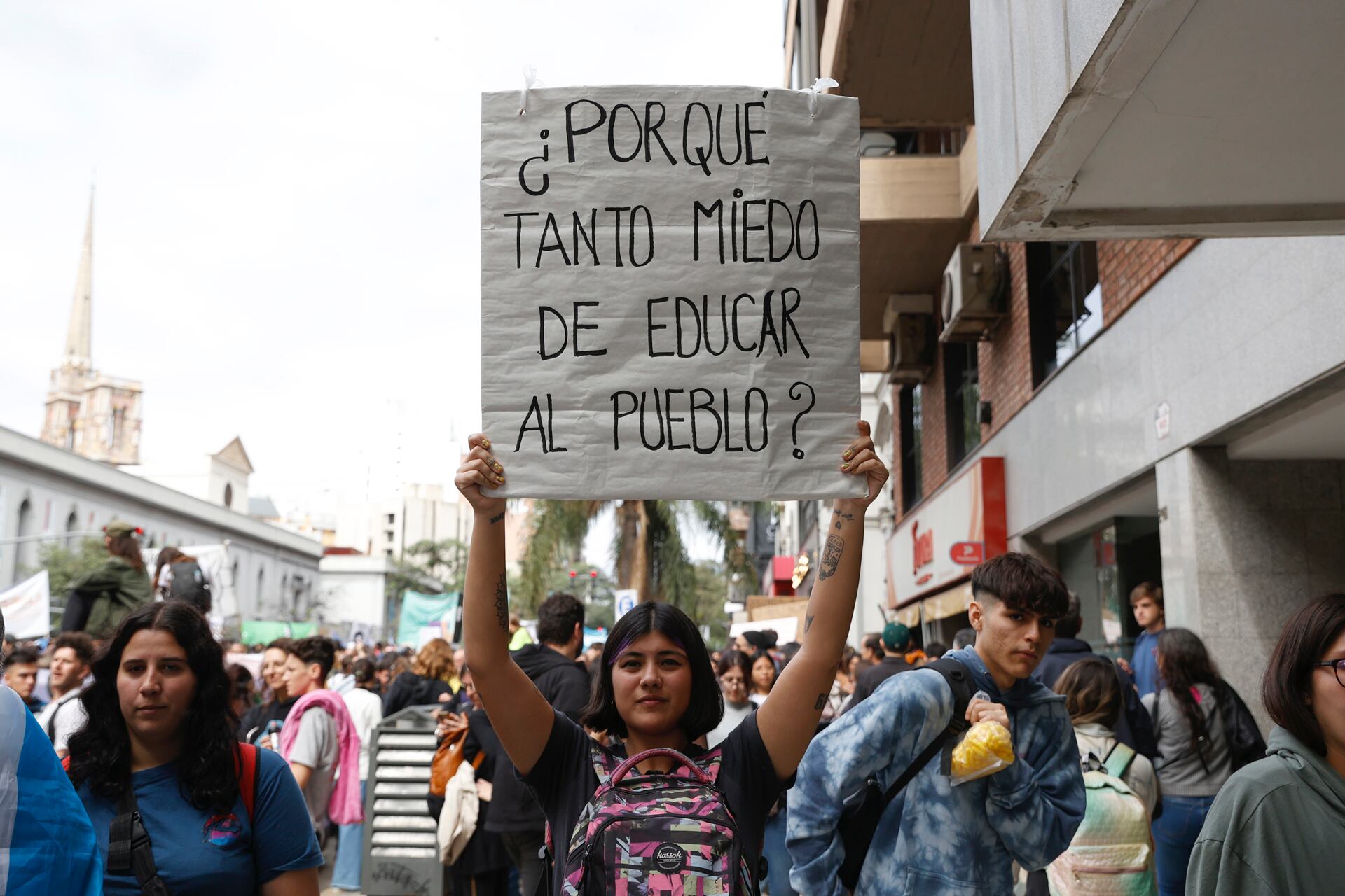 Marcha universitaria federal 23A - Cordoba