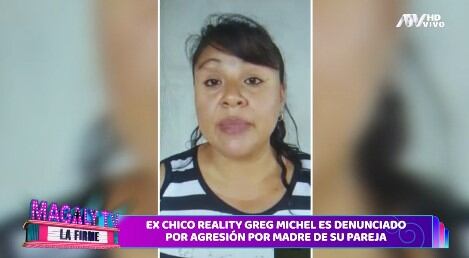 Greg Michel es denunciado por violencia física y psicológica por parte de su pareja. (Captura: Magaly TV La Firme)