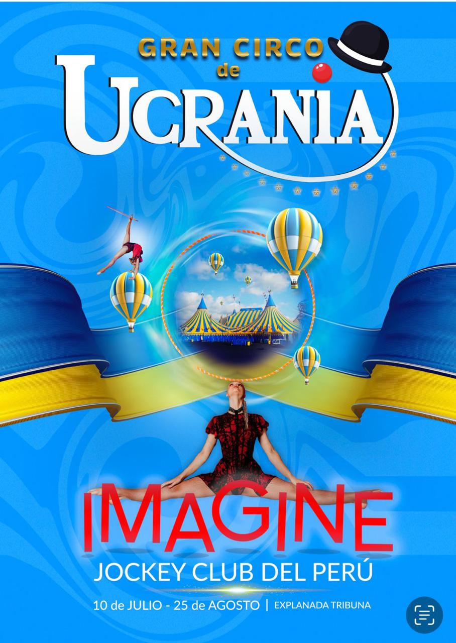 Circo de Ucrania con show 'Imagine'.
