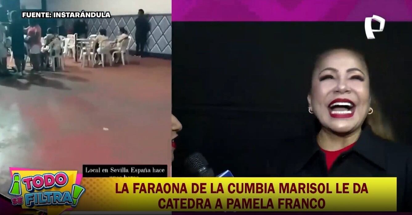 Marisol presume éxito en Europa y lanza indirectas a Pamela Franco. (Captura: Todo se filtra)