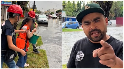 Tiktoker parodia cómo las autoridades intentan desaguar Ecatepec inundado:  “Esta vez no nos vamos a inundar”
