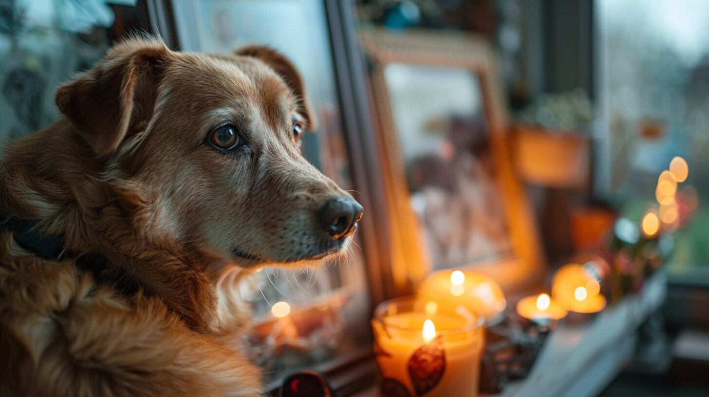 Perros y gatos tristes mostrando expresiones de melancolía y soledad. Imagen que refleja la sensibilidad y afecto de las mascotas. - (Imagen Ilustrativa Infobae)