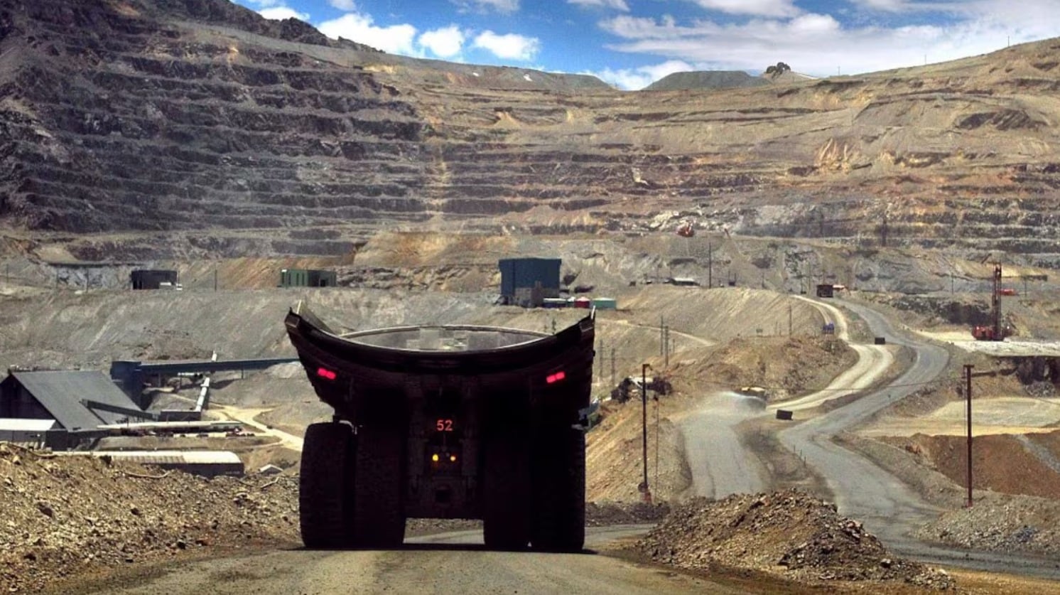 Minería de cobre en el Perú. Foto: AFP