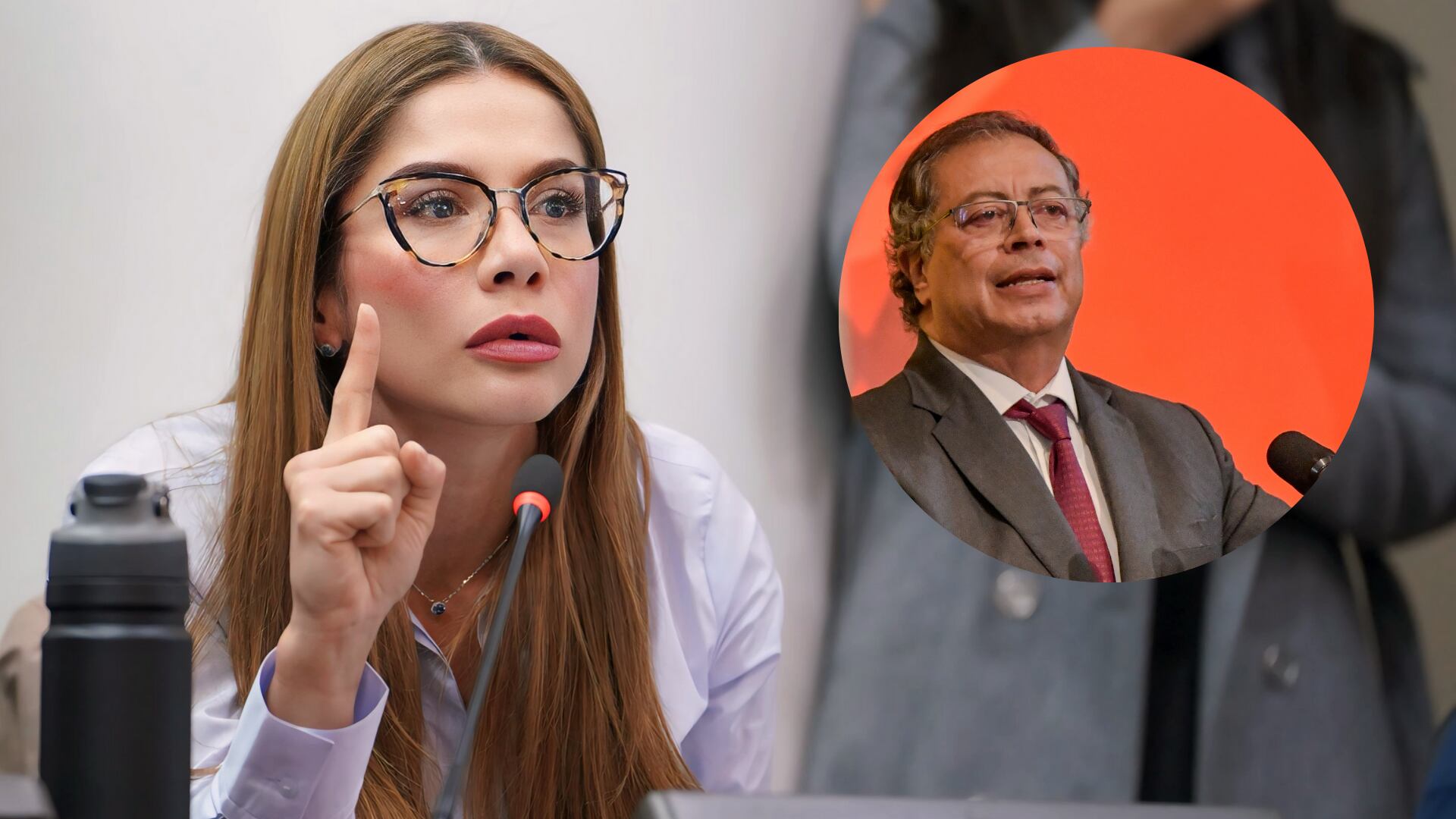 Cathy Juvinao y Petro protagonizaron un nuevo rifirrafe en redes sociales: la sombra de Alejandro Ordóñez reapareció