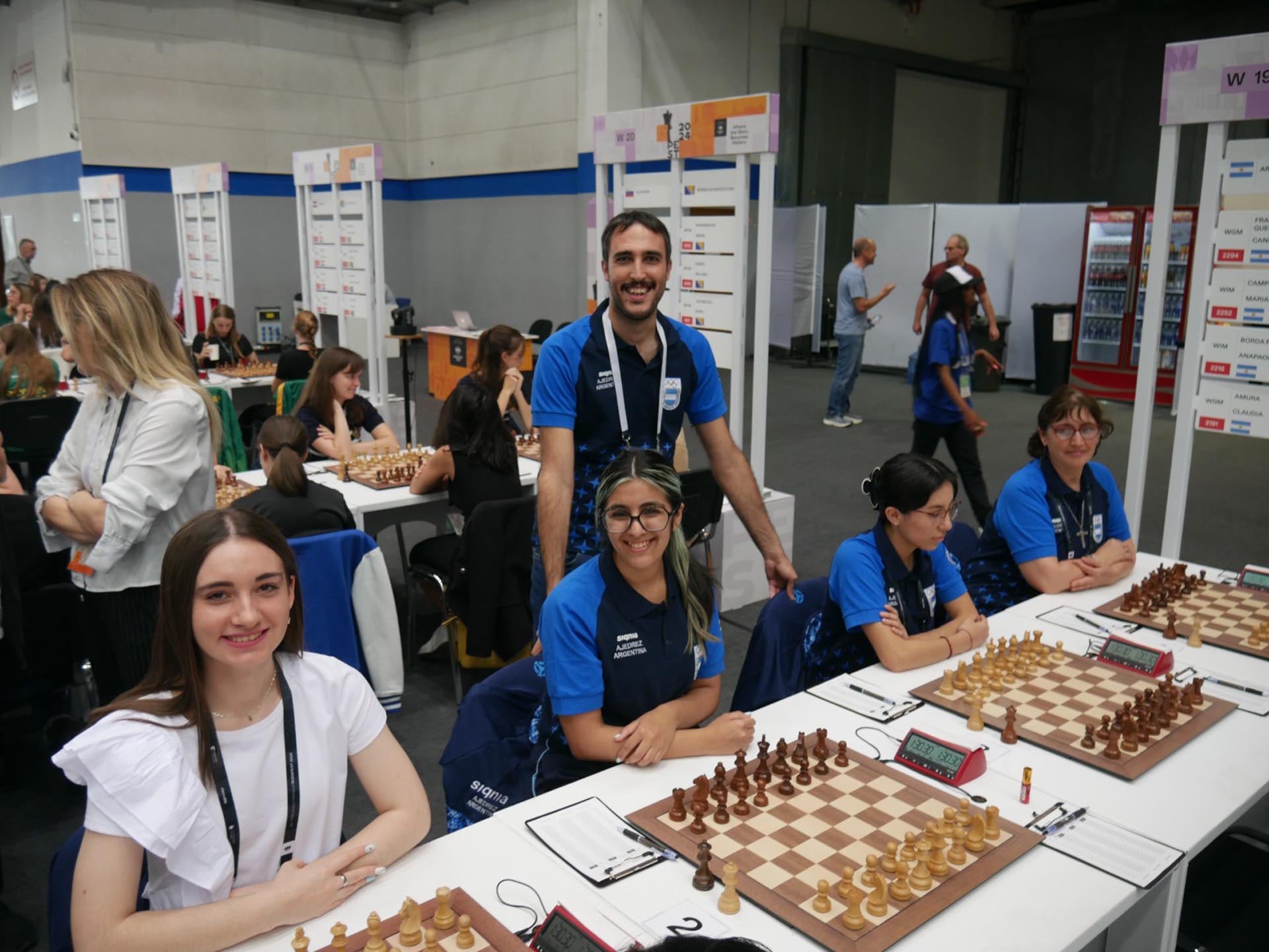 Equipo femenino de ajedrez