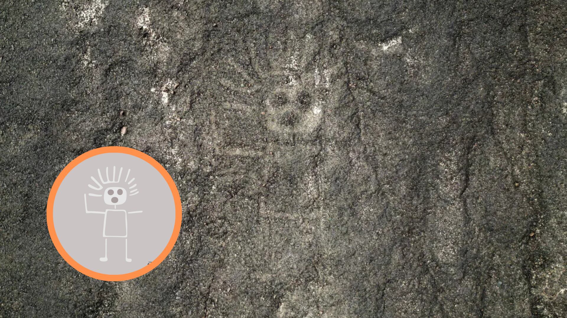 Imágenes cedidas a EFE por el Instituto Nazca de la Universidad de Yamagata de Japón e IBM Research de una imagen generada por IA de una de las pampas peruanas de Nazca (Perú). EFE/Instituto Nazca de la Universidad de Yamagata de Japón e IBM Research