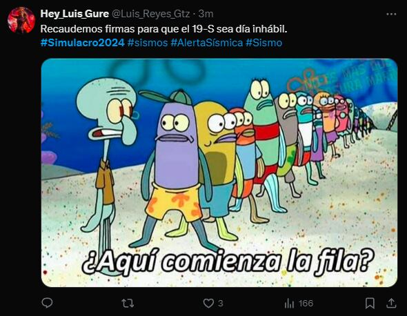 Simulacro - 19 de septiembre - mexico - memes