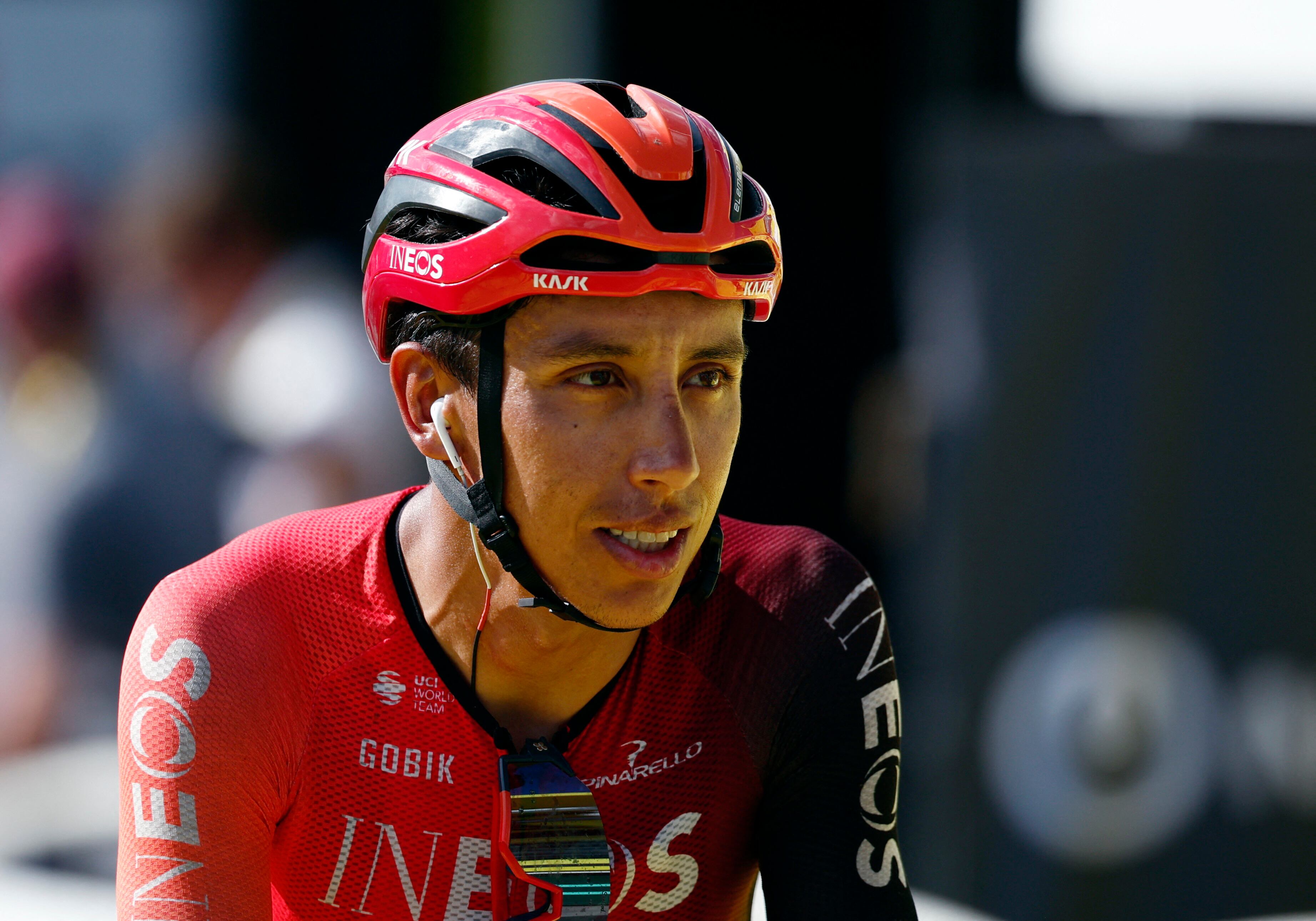 Egan Bernal corrió las 21 etapas del Tour de Francia 2024 - crédito REUTERS/Stephane Mahe