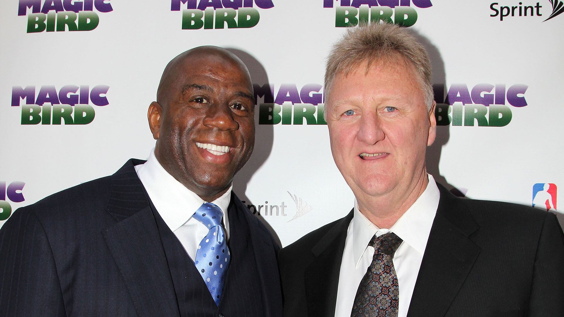 Larry Bird Magic Johnson