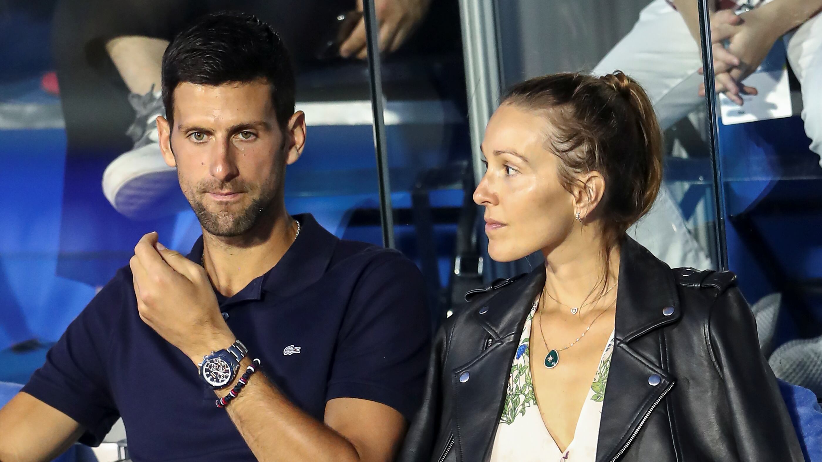 La pareja de Nole también se convirtió en una empresaria exitosa con su propia compañía, Jelena Ristic Consulting (REUTERS/Marko Djurica)