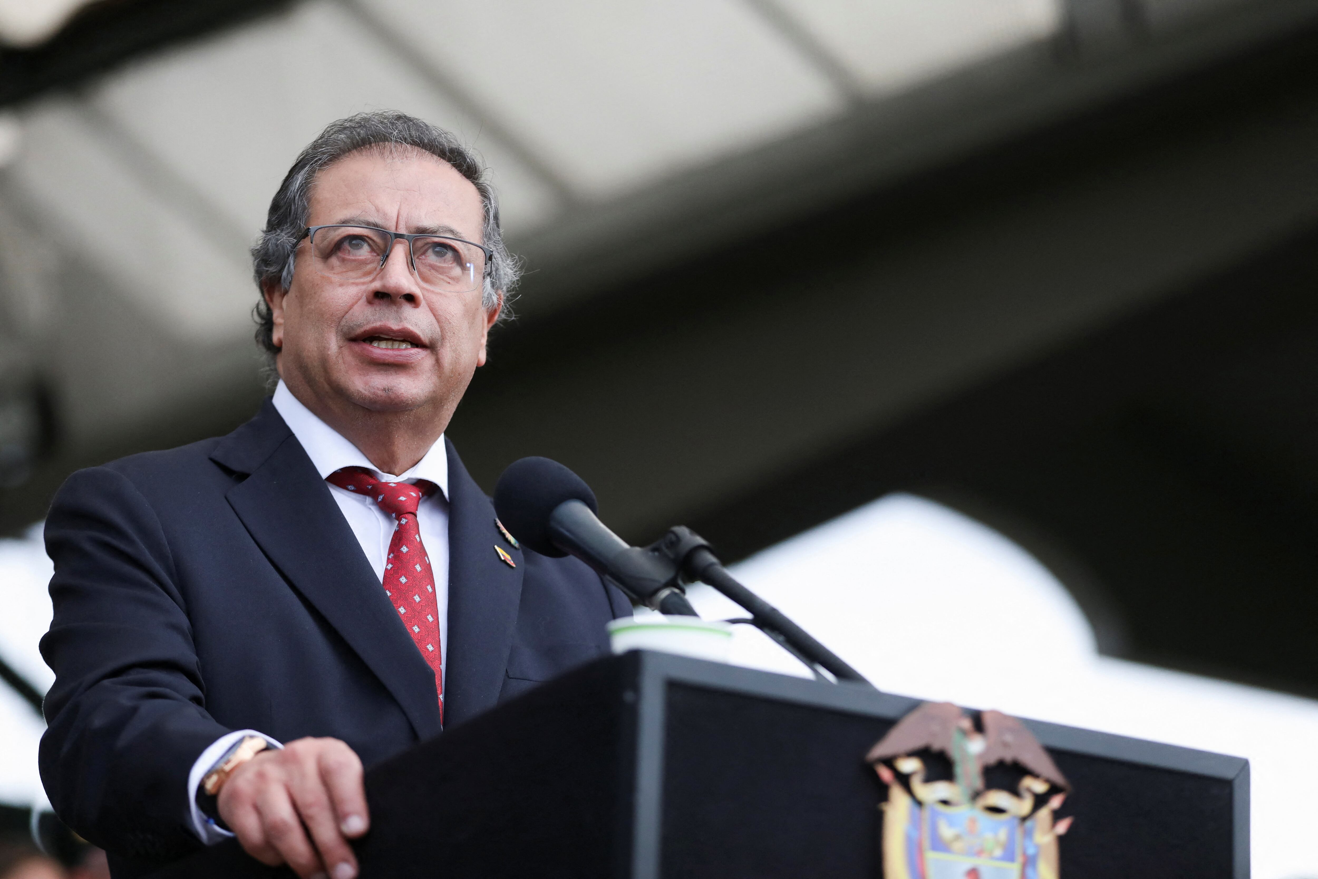 Gustavo Petro, presidente de Colombia. informó que el 20 de julio anunciará cómo será el plan de reactivación económica del país - crédito Luisa González/Reuters