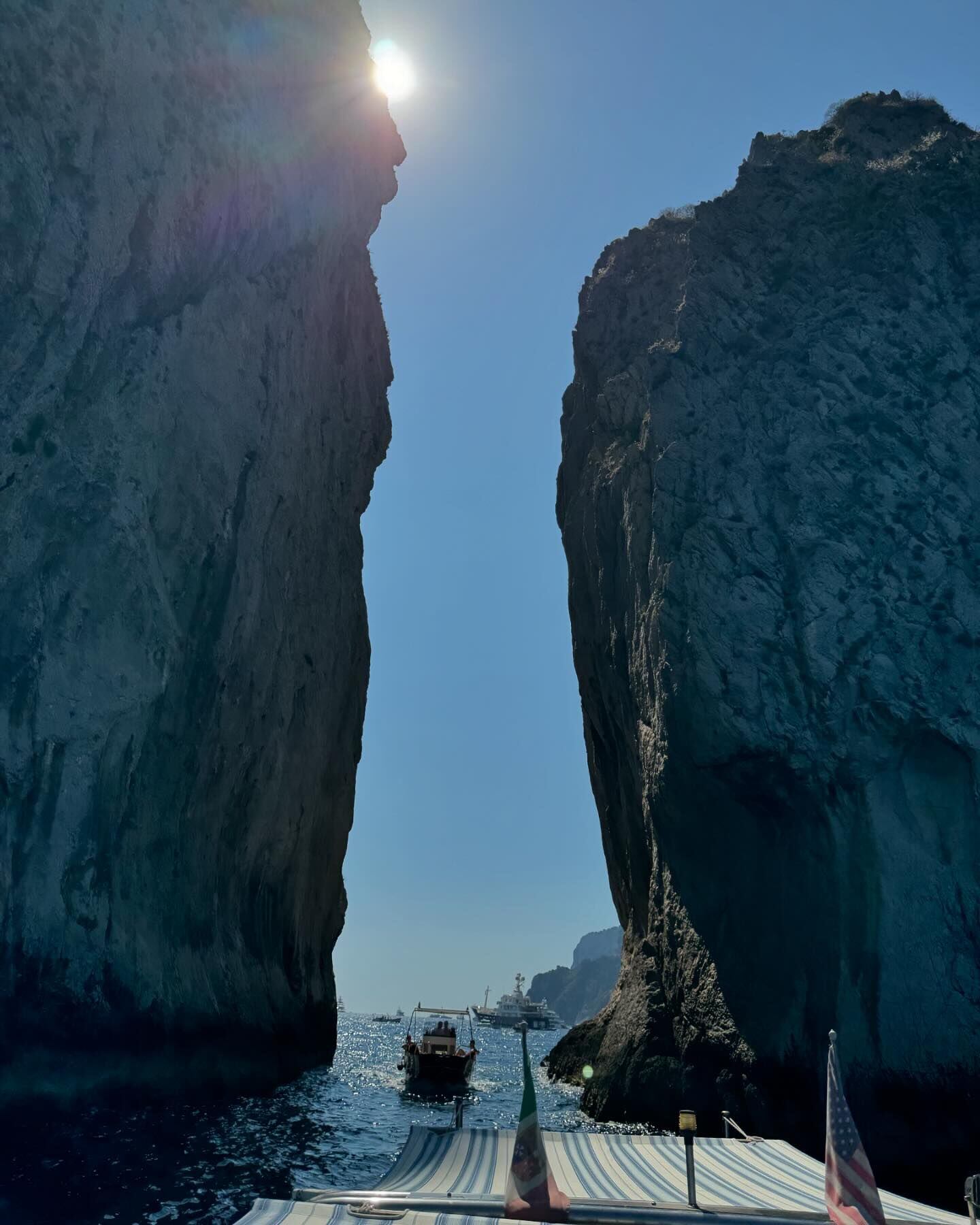 Zaira Nara en Capri