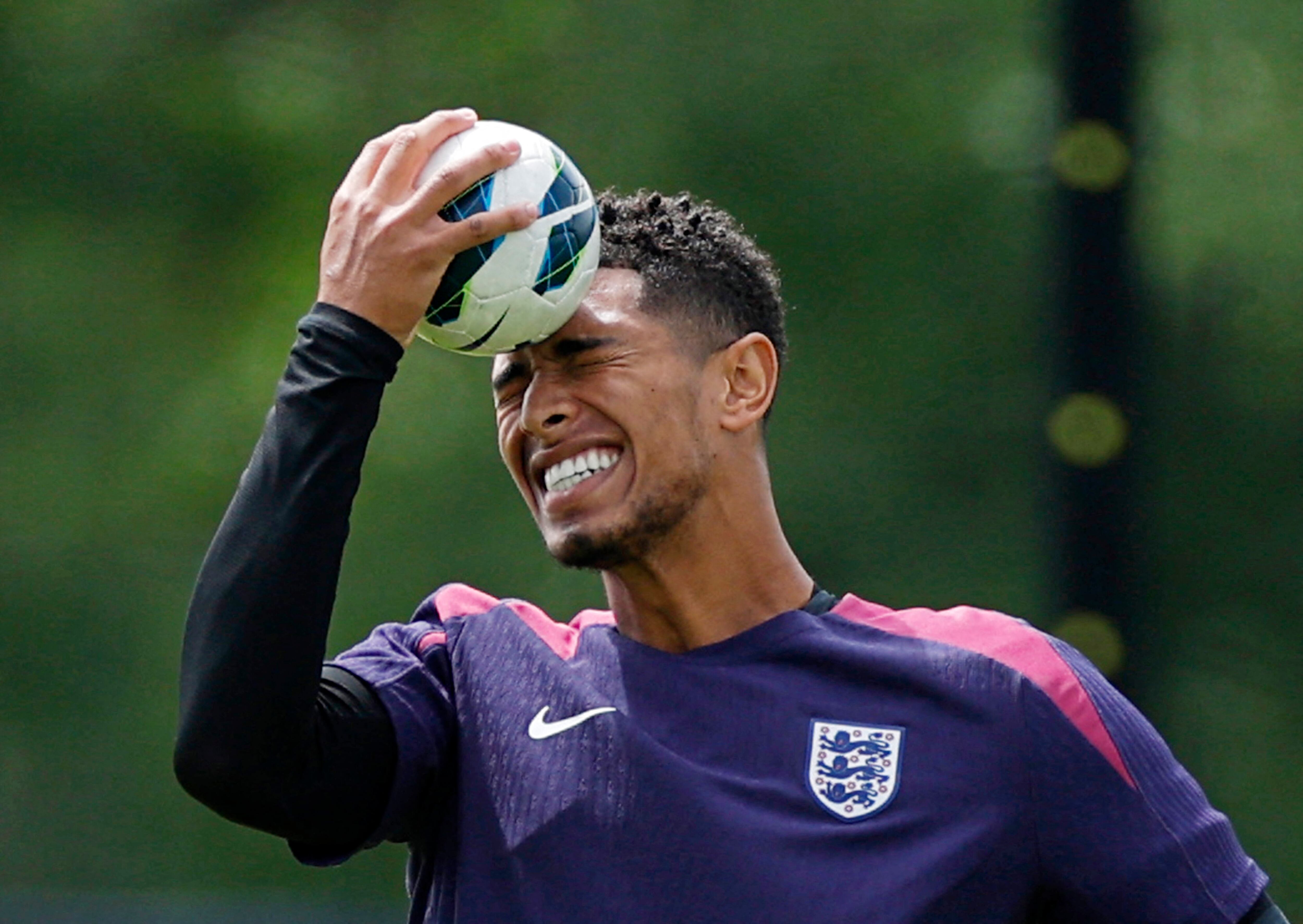 El jugador inglés Jude Bellingham (REUTERS/John Sibley)